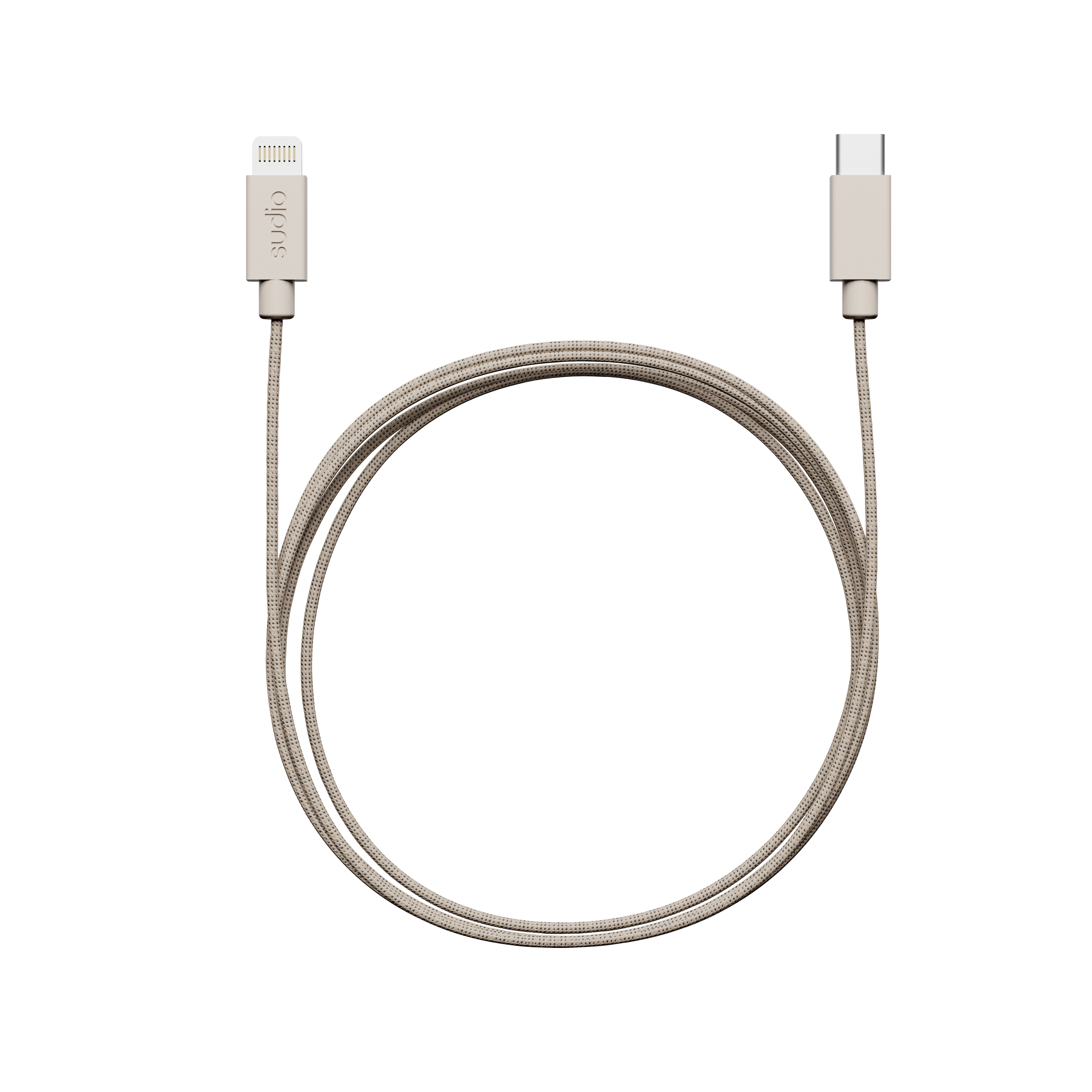 C1-L  Cable de carga USB-C a Lightning 1.8 m Sand