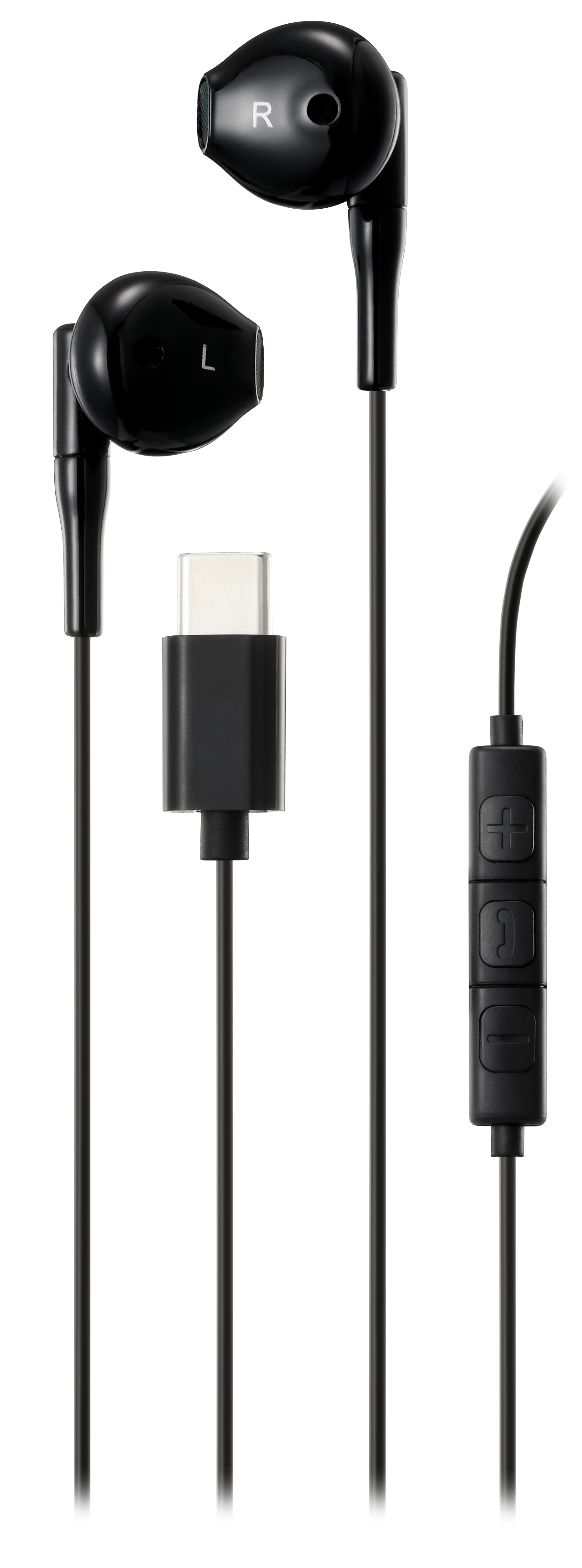 Auriculares semi-in-ear USB-C negro