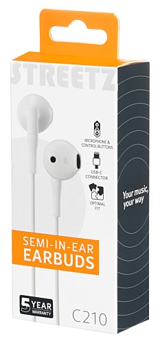 Auriculares In-ear USB-C Blanco