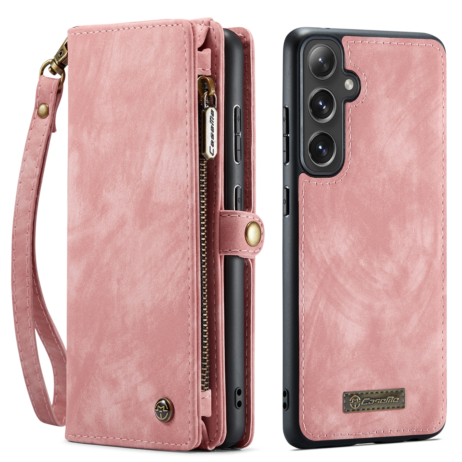 Cartera Multi-Slot Samsung Galaxy S24 FE rosado