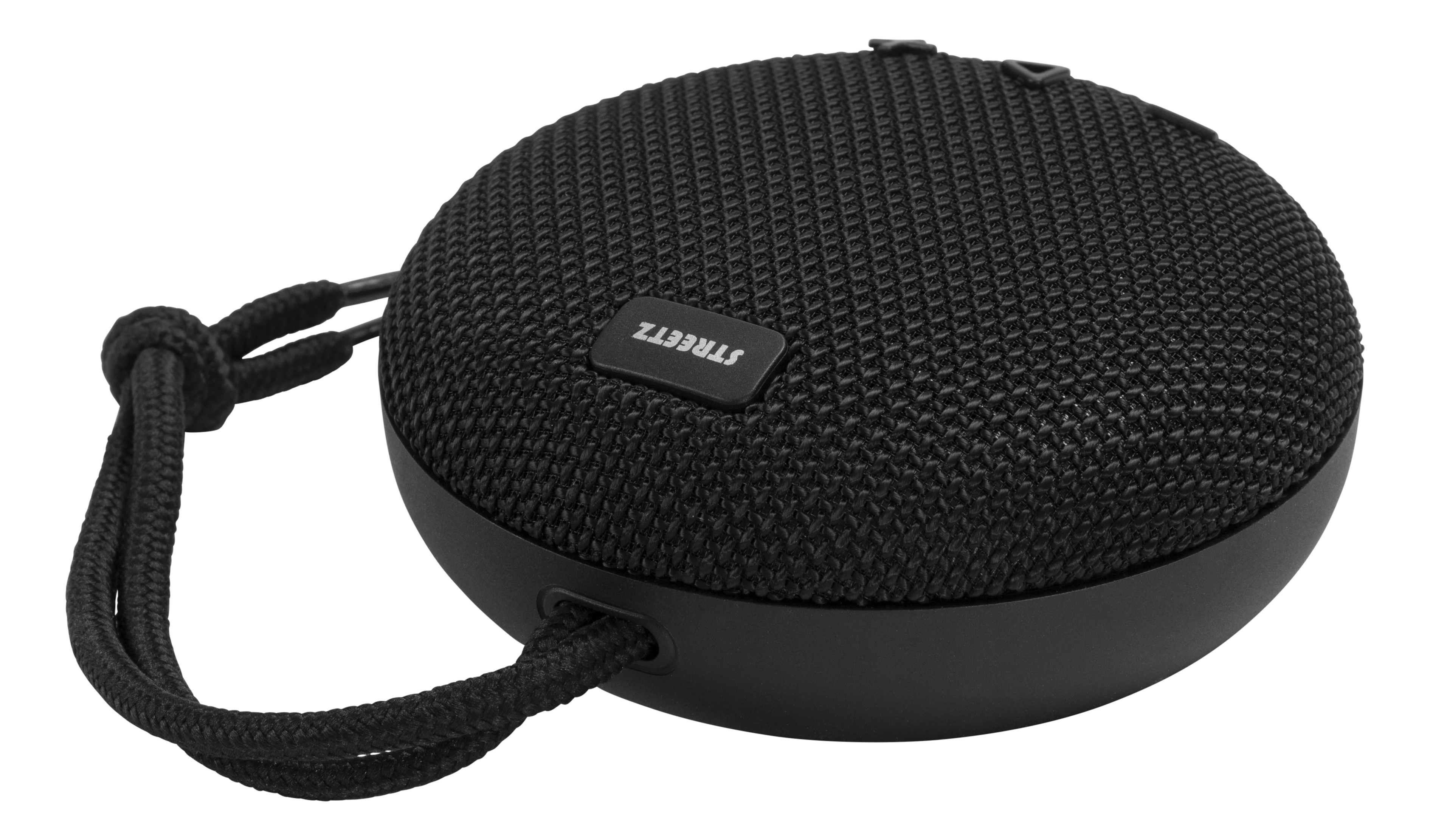 Altavoz Bluetooth portátil impermeable, negro