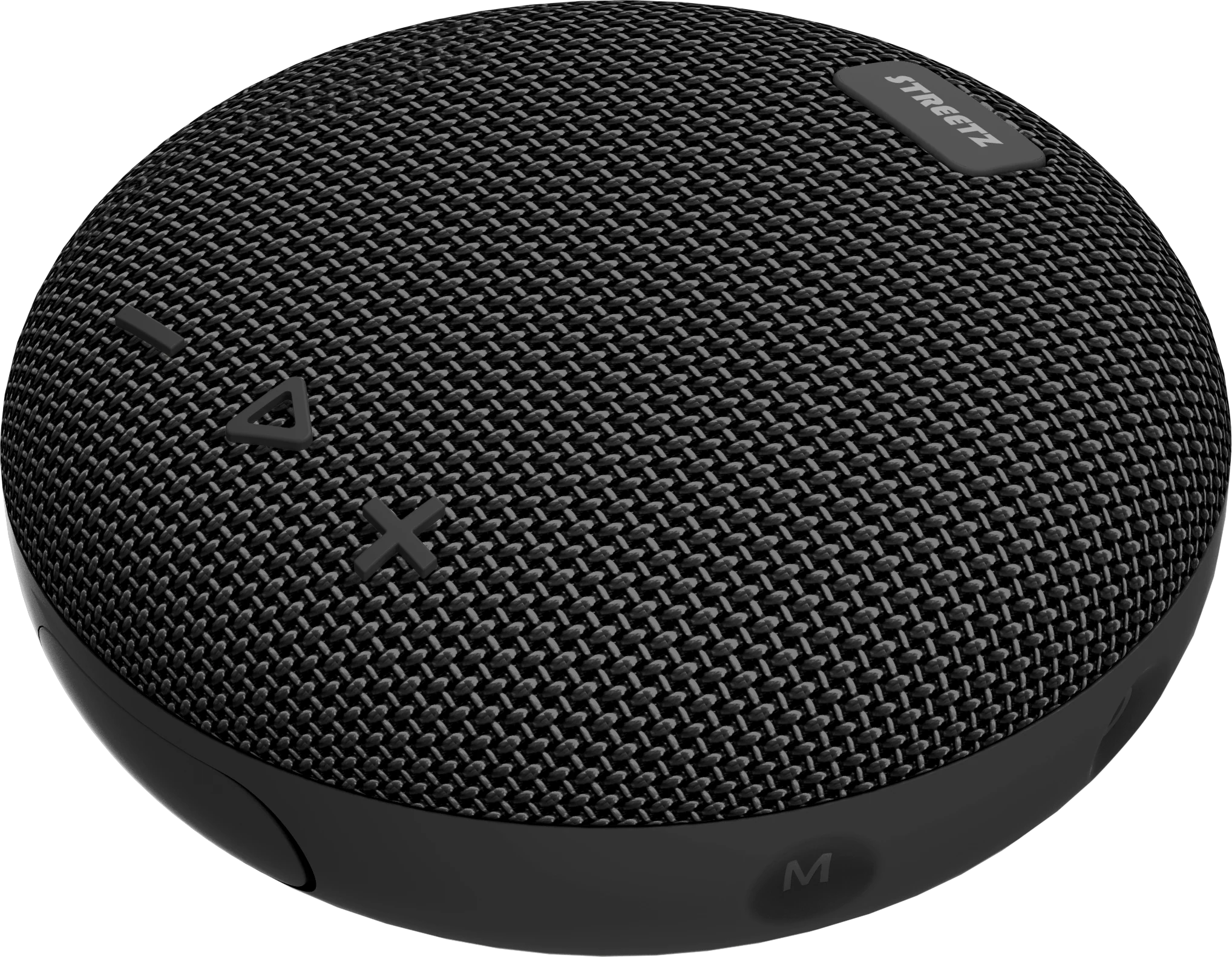 Altavoz Bluetooth portátil impermeable, negro