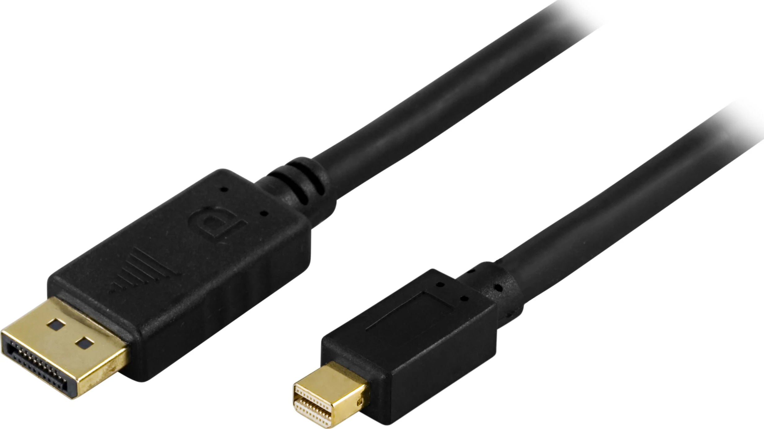 Cable de DisplayPort a Mini DisplayPort de 2m negro