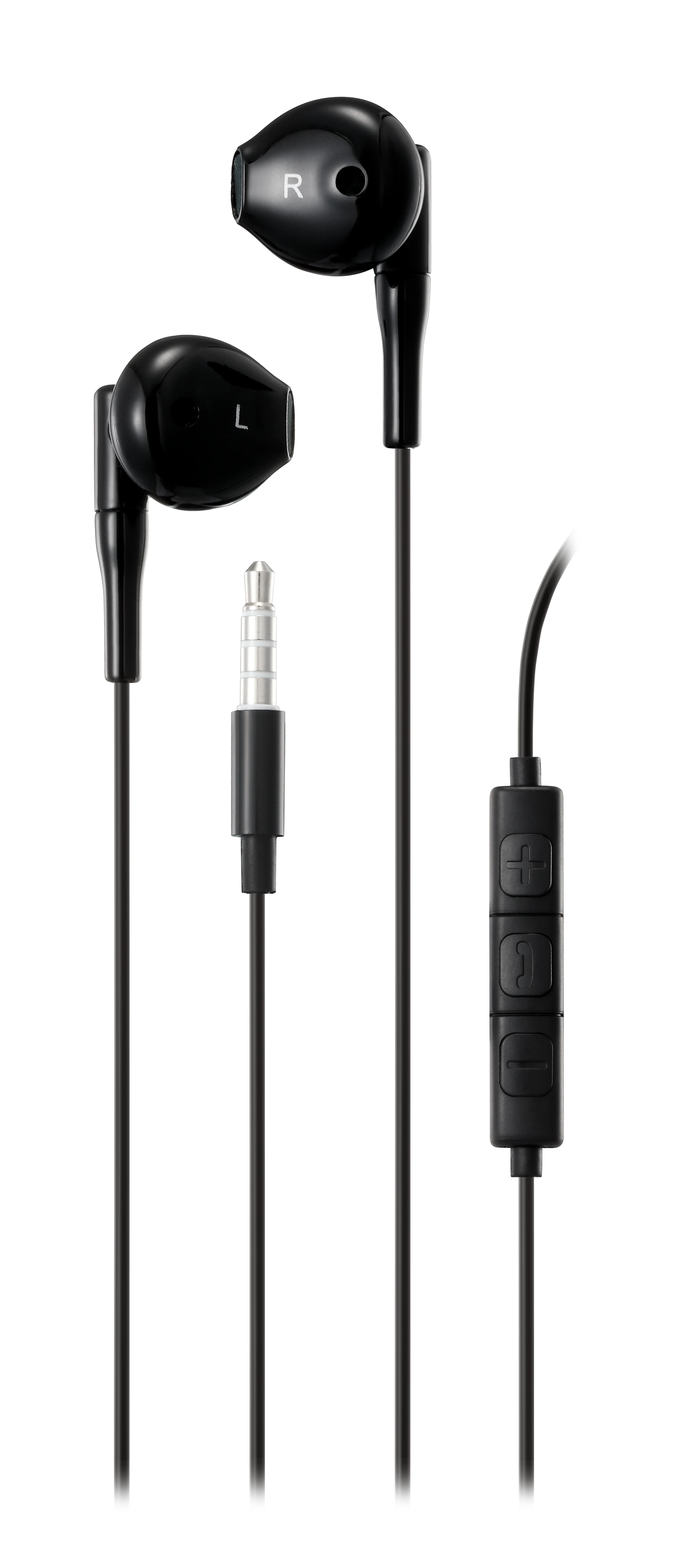 Auriculares semi-in-ear 3.5mm negro