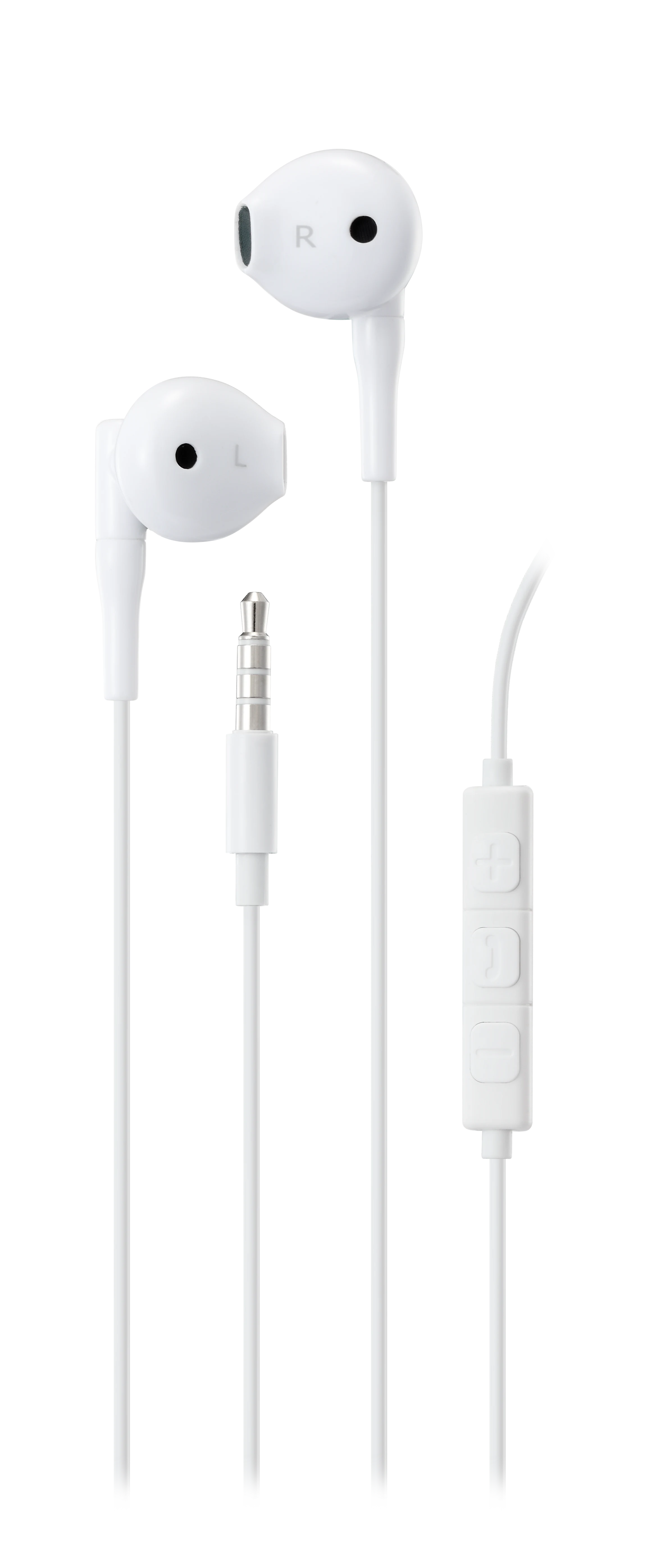 Auriculares semi-in-ear 3.5mm blanco