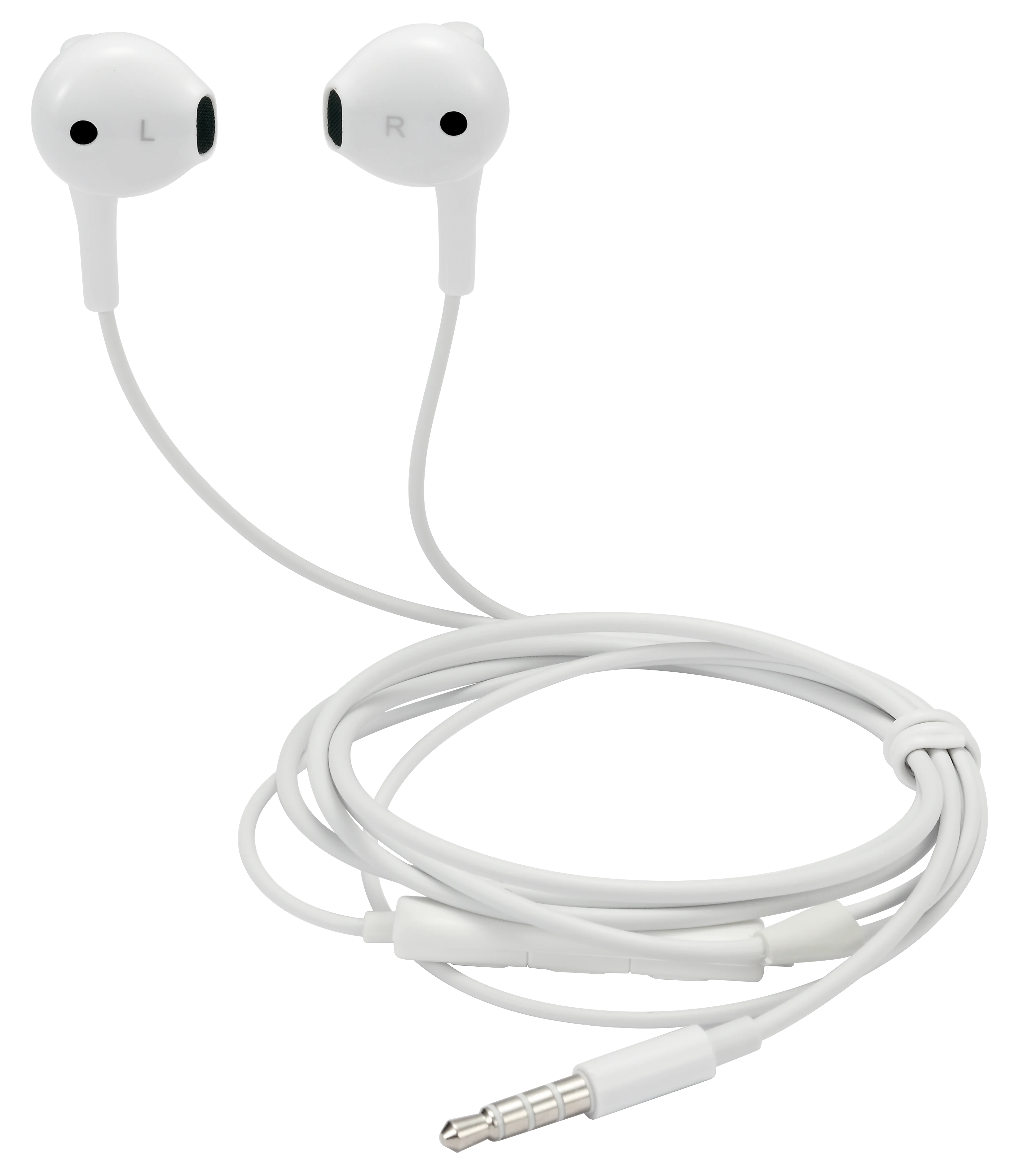 Auriculares semi-in-ear 3.5mm blanco