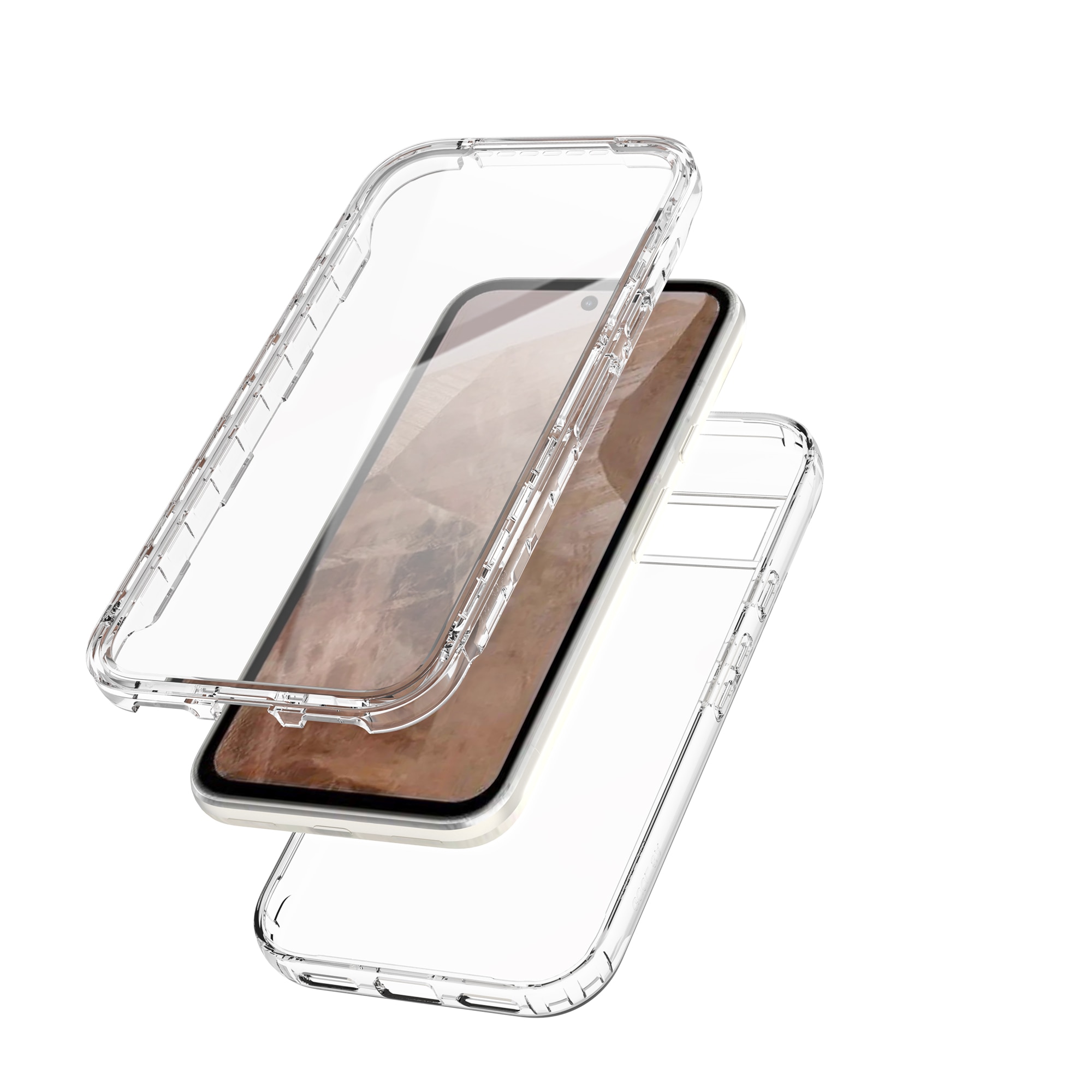 Funda Full Protection Google Pixel 8a transparente