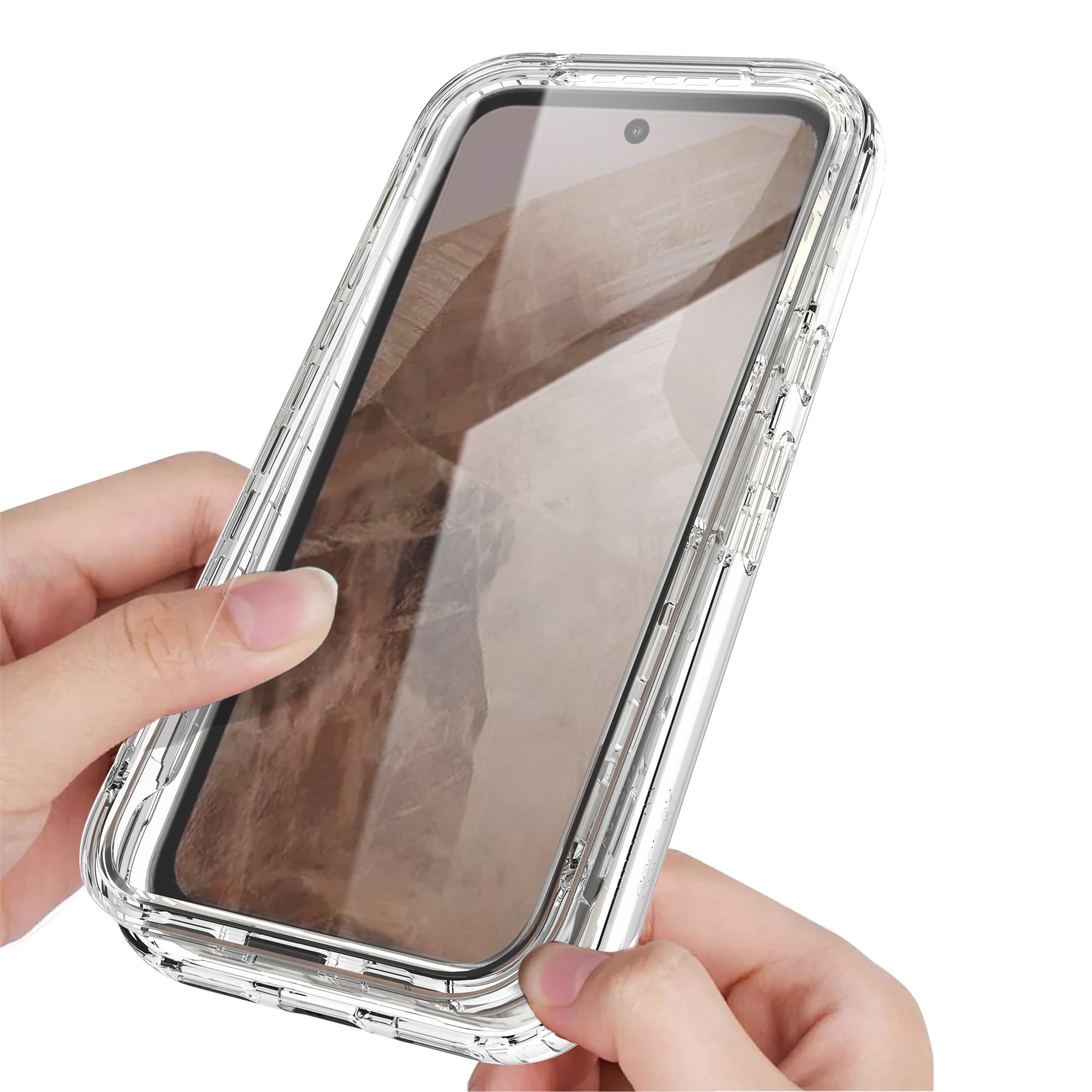 Funda Full Protection Google Pixel 8a transparente