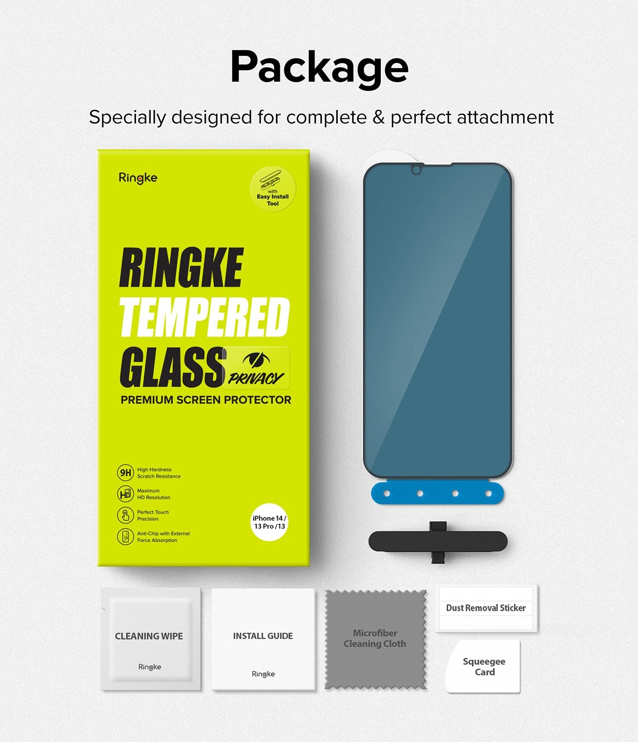 Privacy Screen Protector Glass iPhone 13