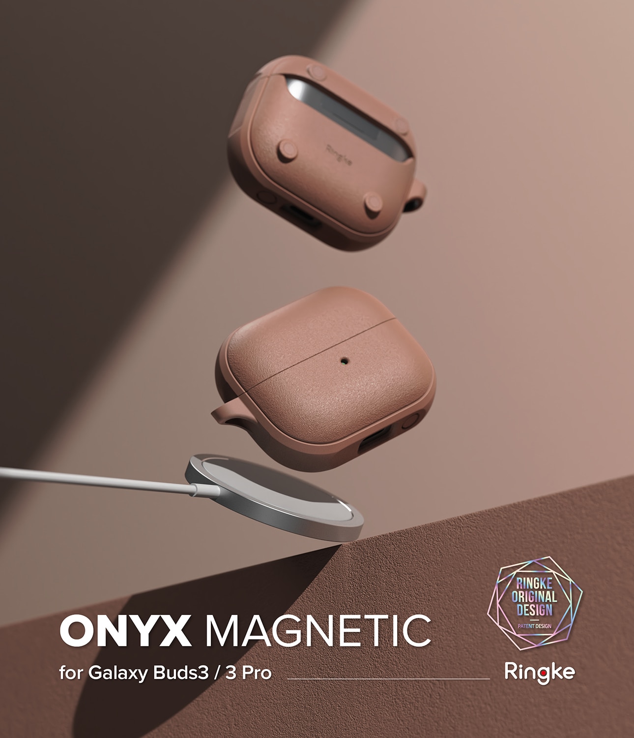 Funda Onyx Magnetic Samsung Galaxy Buds 3 Constant Coral