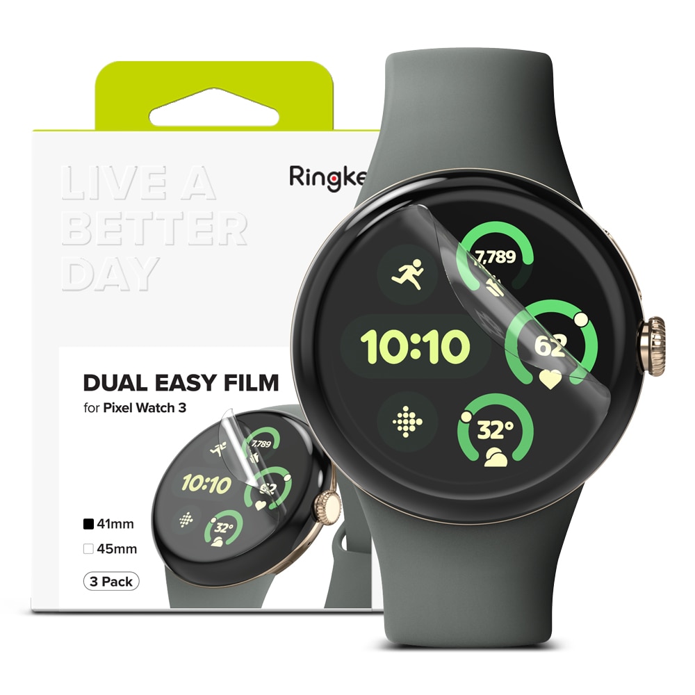 Dual Easy Screen Protector (3 piezas) Google Pixel Watch 3 41mm