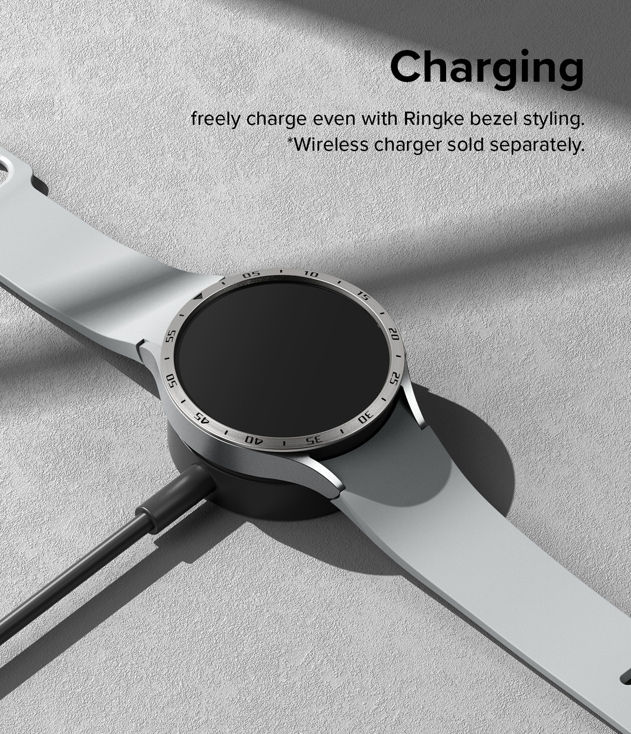 Bezel Styling Samsung Galaxy Watch 6 44mm plata