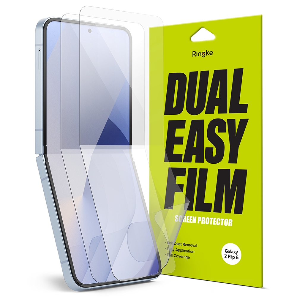 Dual Easy Screen Protector (2 piezas) Samsung Galaxy Z Flip 6