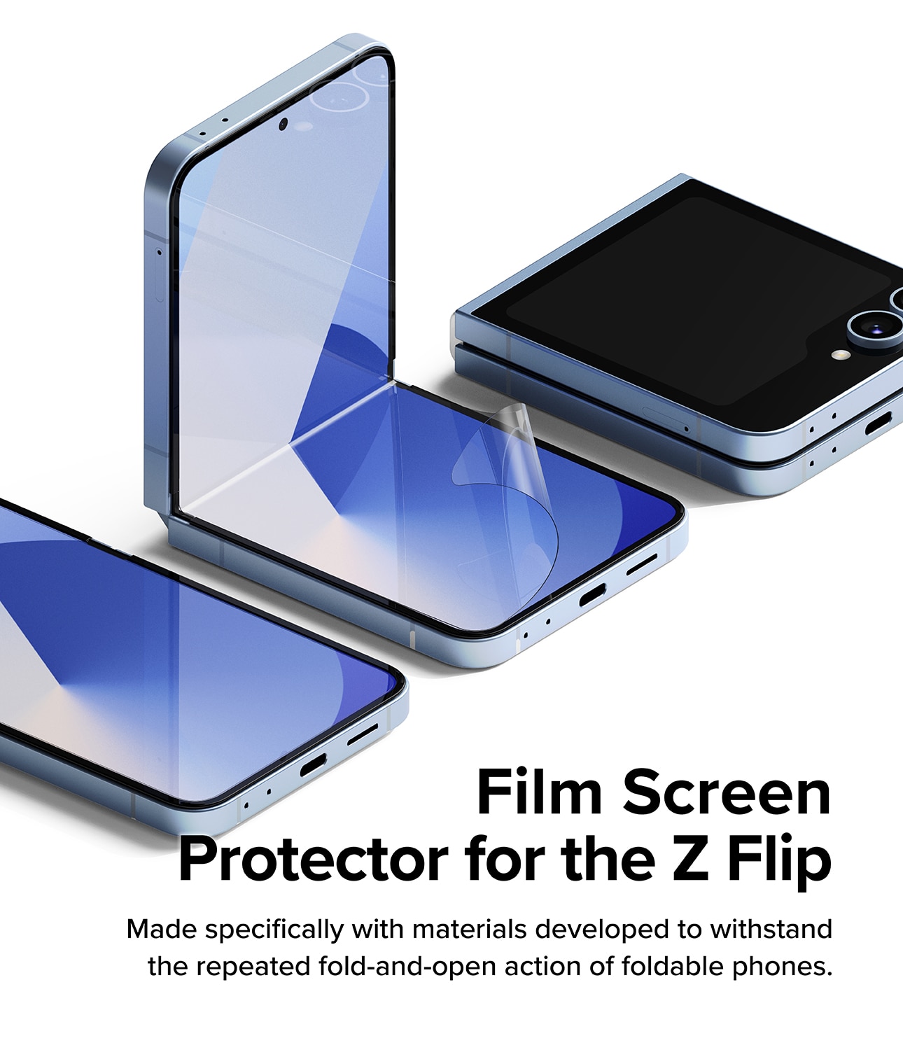 Dual Easy Screen Protector (2 piezas) Samsung Galaxy Z Flip 6