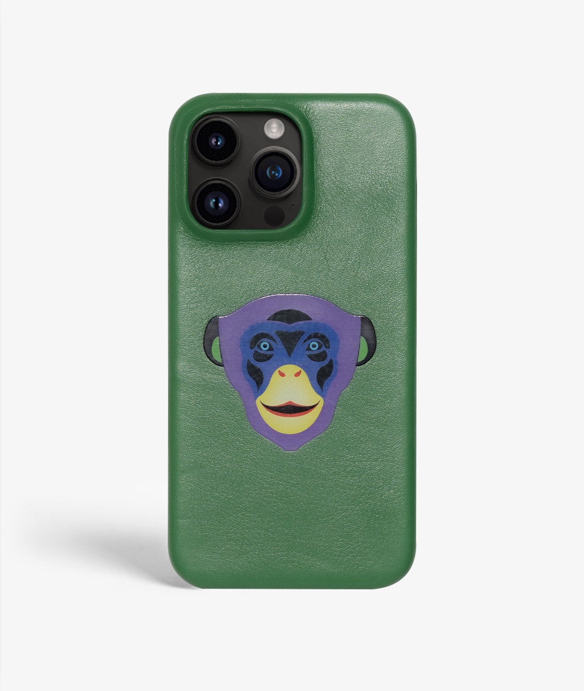 Funda iPhone 14 Pro Max Monkey Green