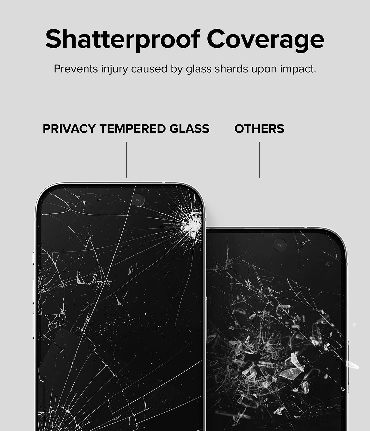 Hat Prince Protector de pantalla privacidad de cristal templado iPhone Xs  Max Negro - Comprar online