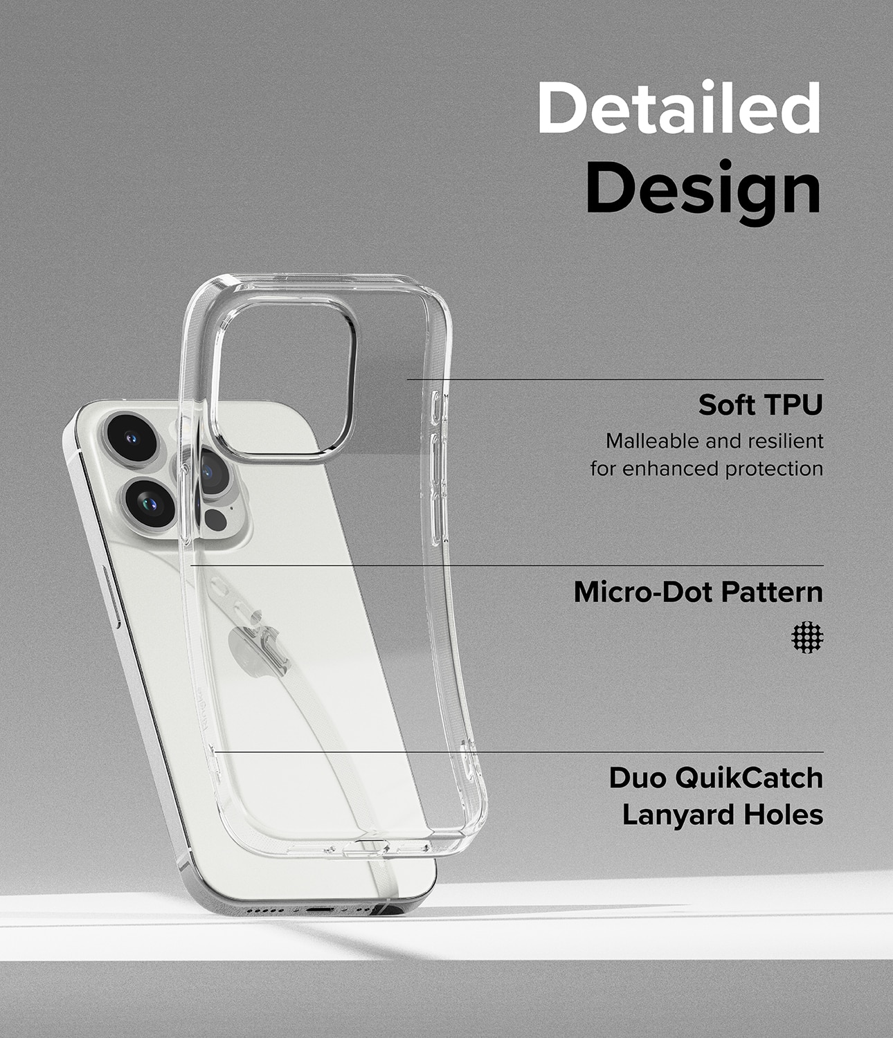 Funda Air iPhone 15 Pro Clear