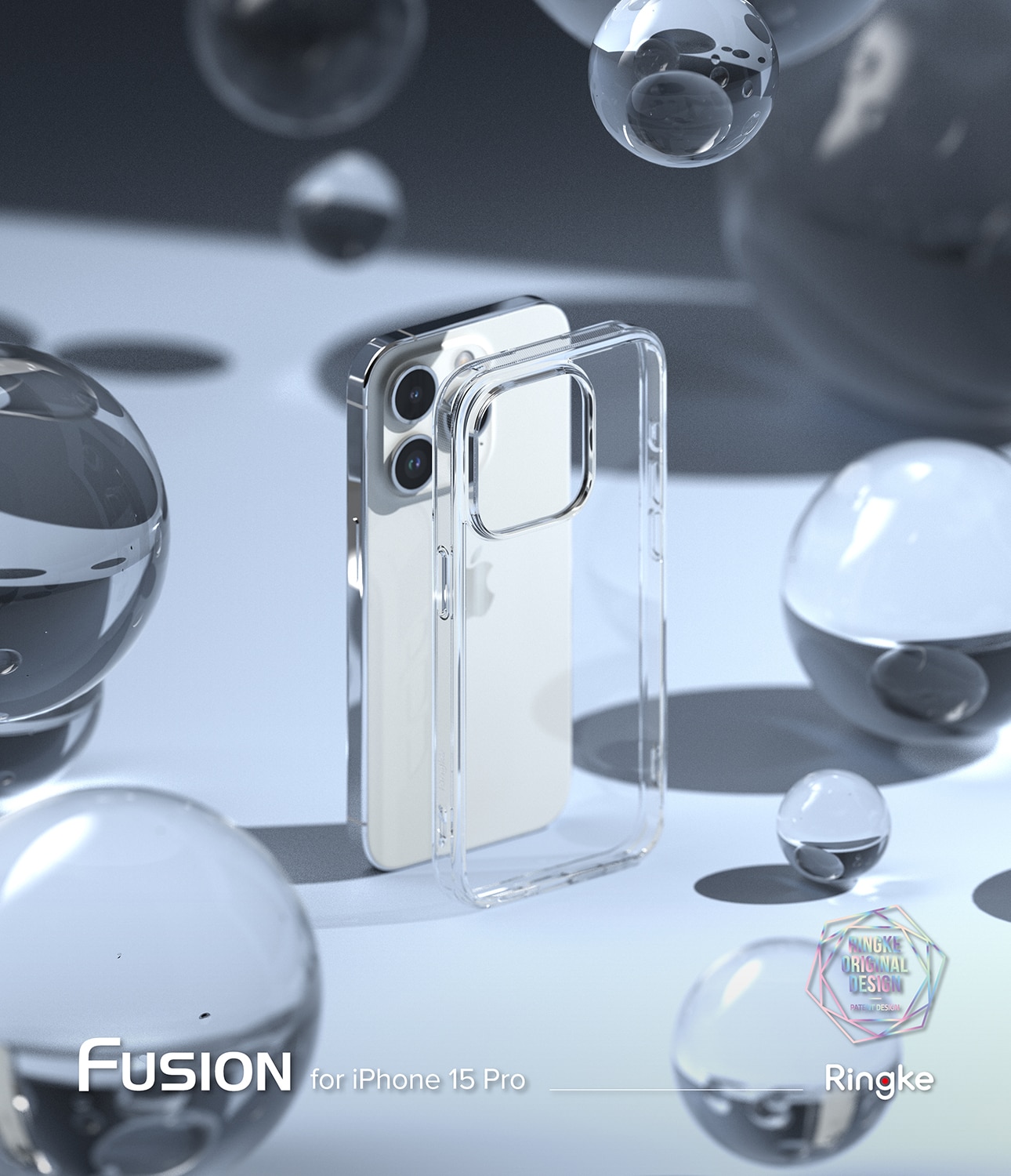 Funda Ringke Fusion Anti Golpes Para iPhone 15 Pro