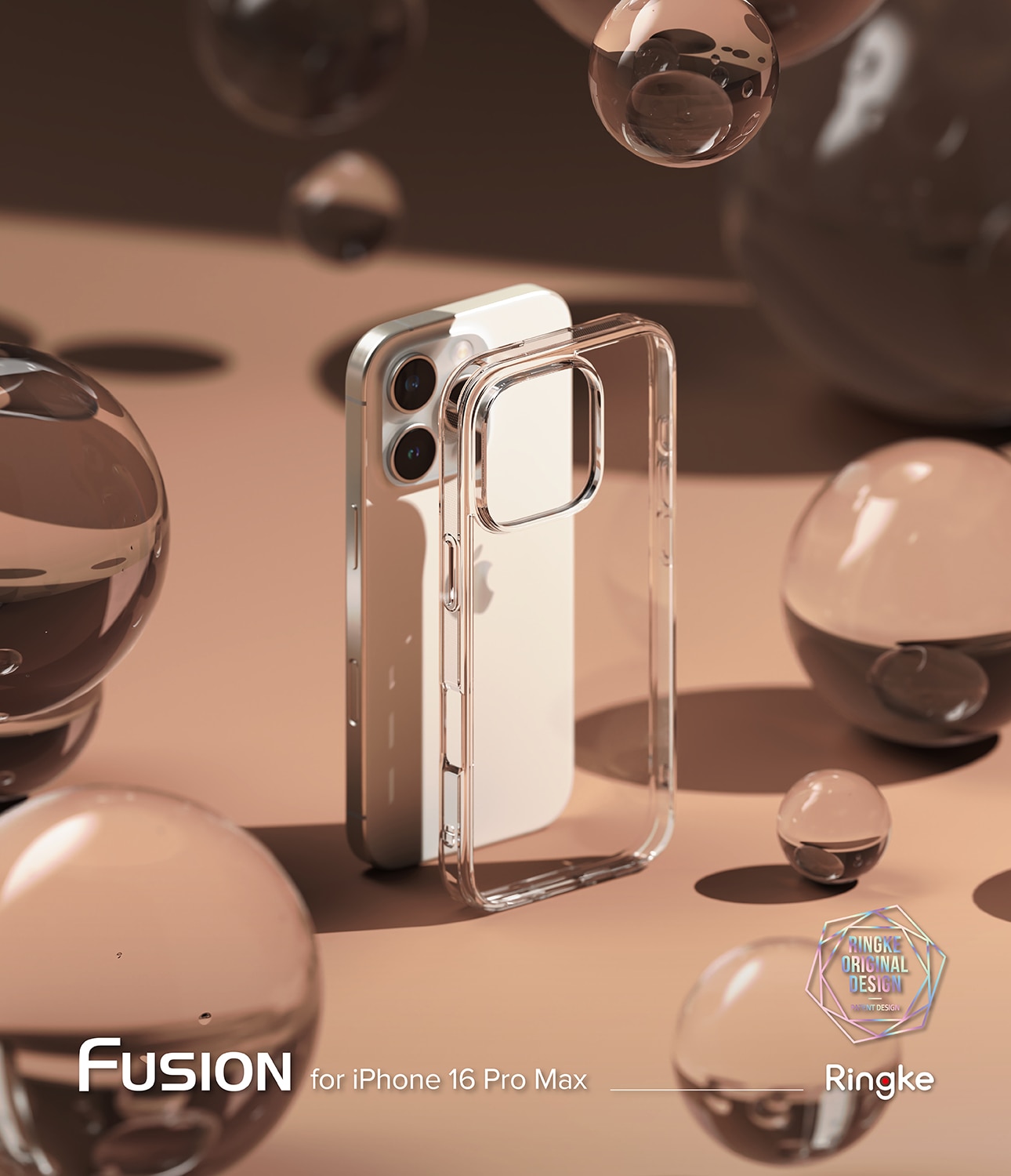 Funda Fusion iPhone 16 Pro Max Clear