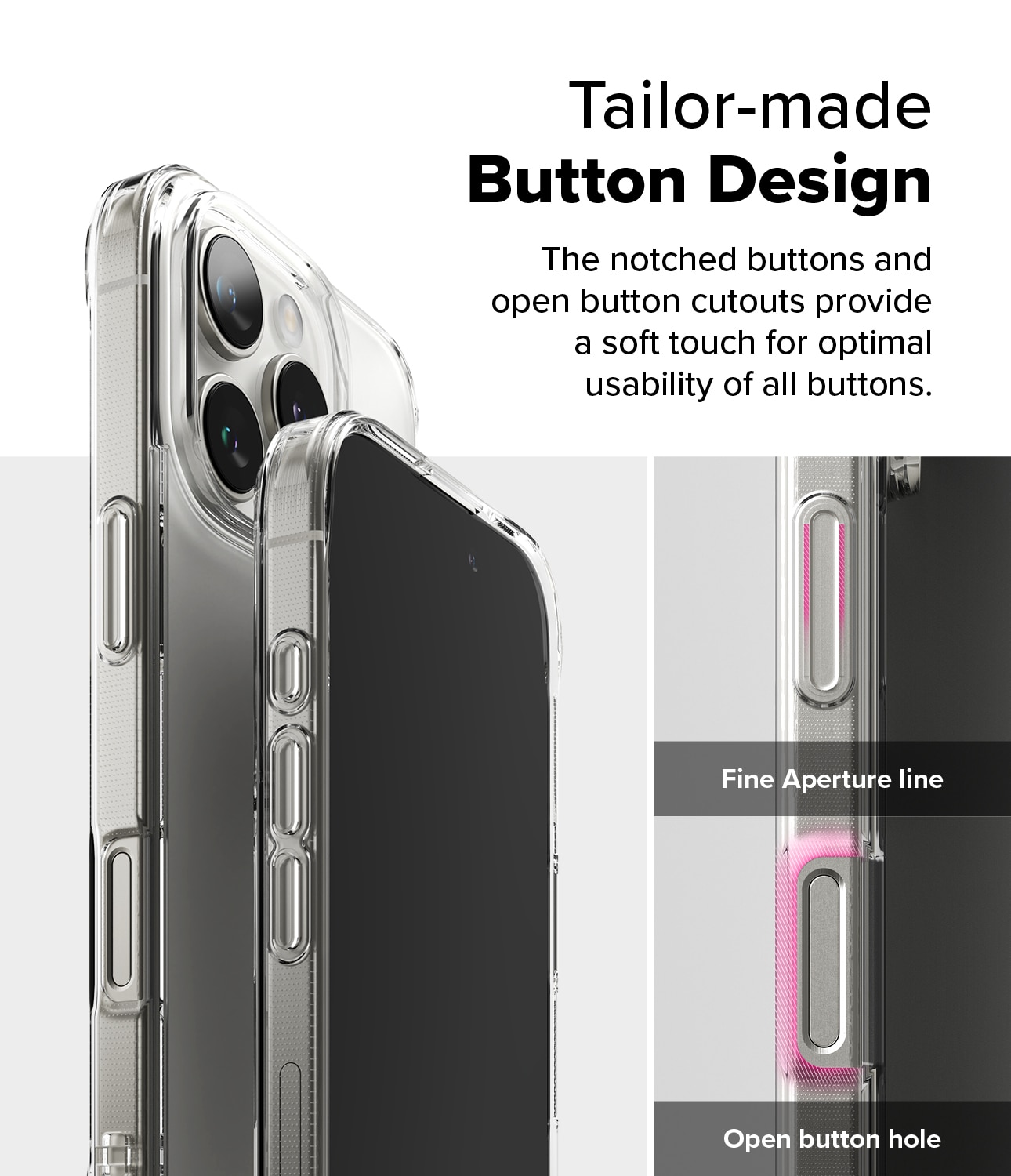 Funda Fusion iPhone 16 Pro Max Clear