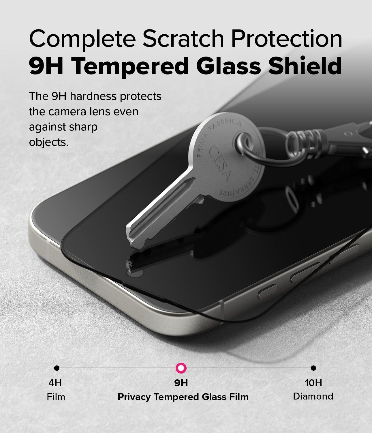 Easy Slide Privacy Glass (2 piezas) iPhone 16 Pro Max