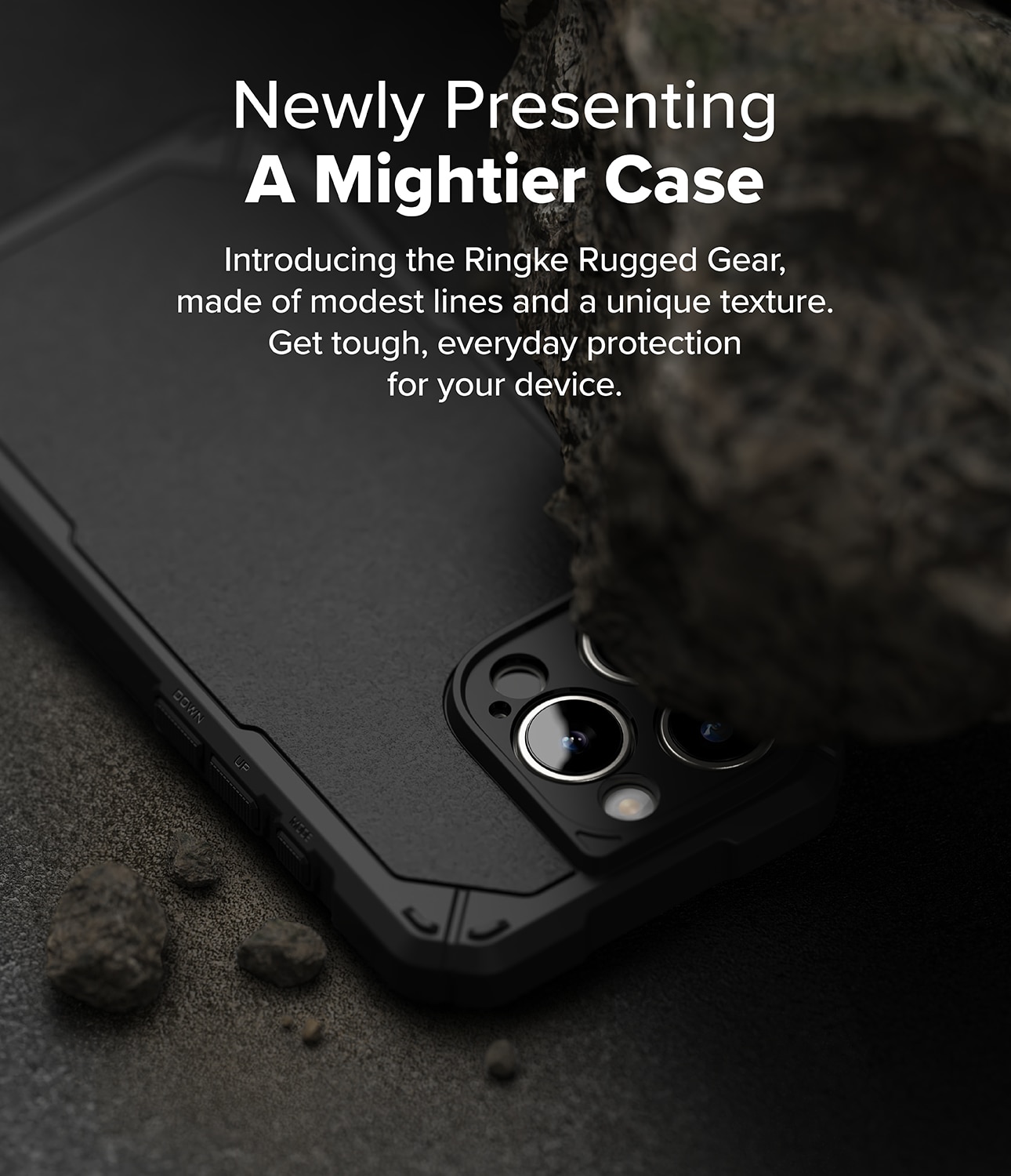 Rugged Gear Magnetic Funda iPhone 16 Pro Max Black