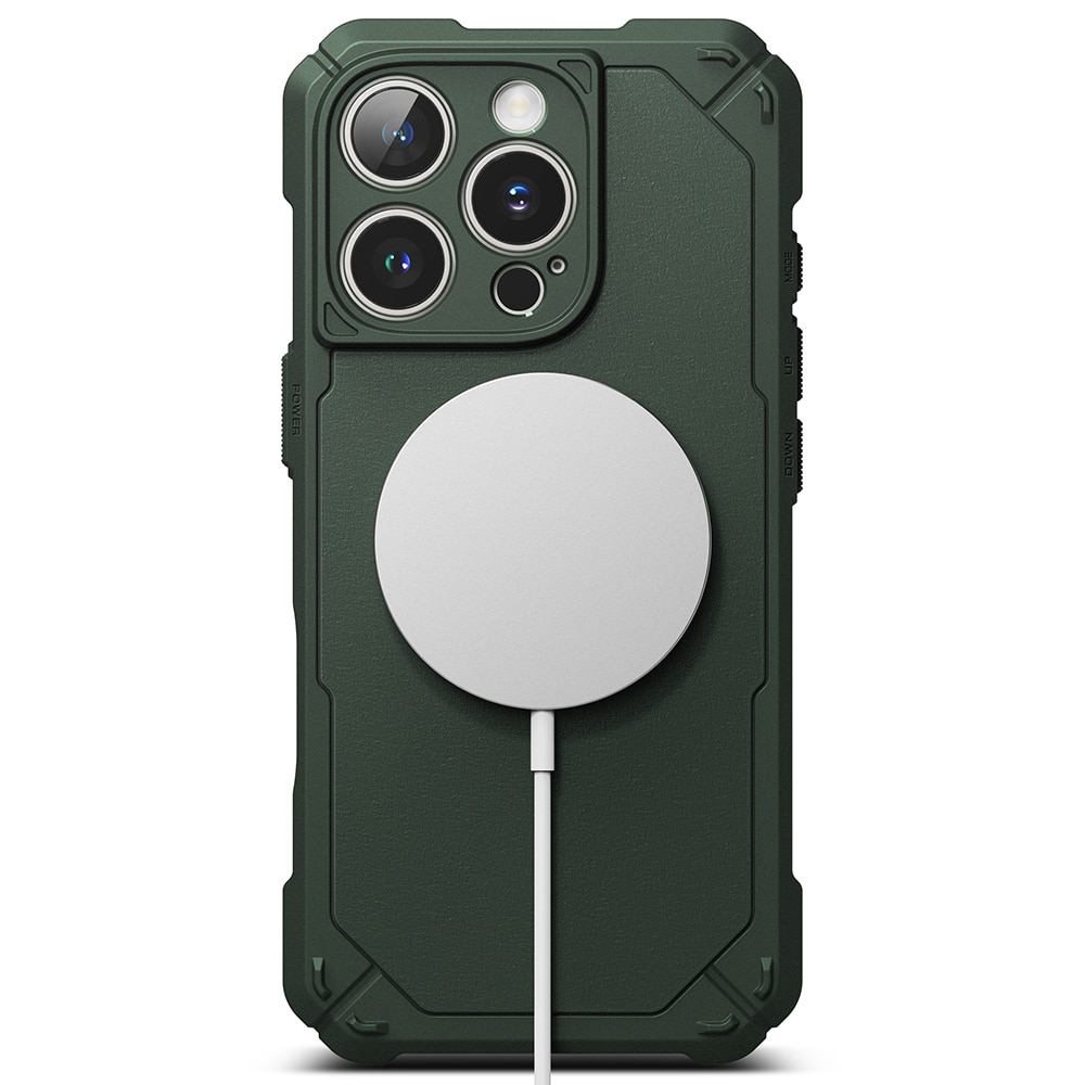 Rugged Gear Magnetic Funda iPhone 16 Pro Max Dark Green