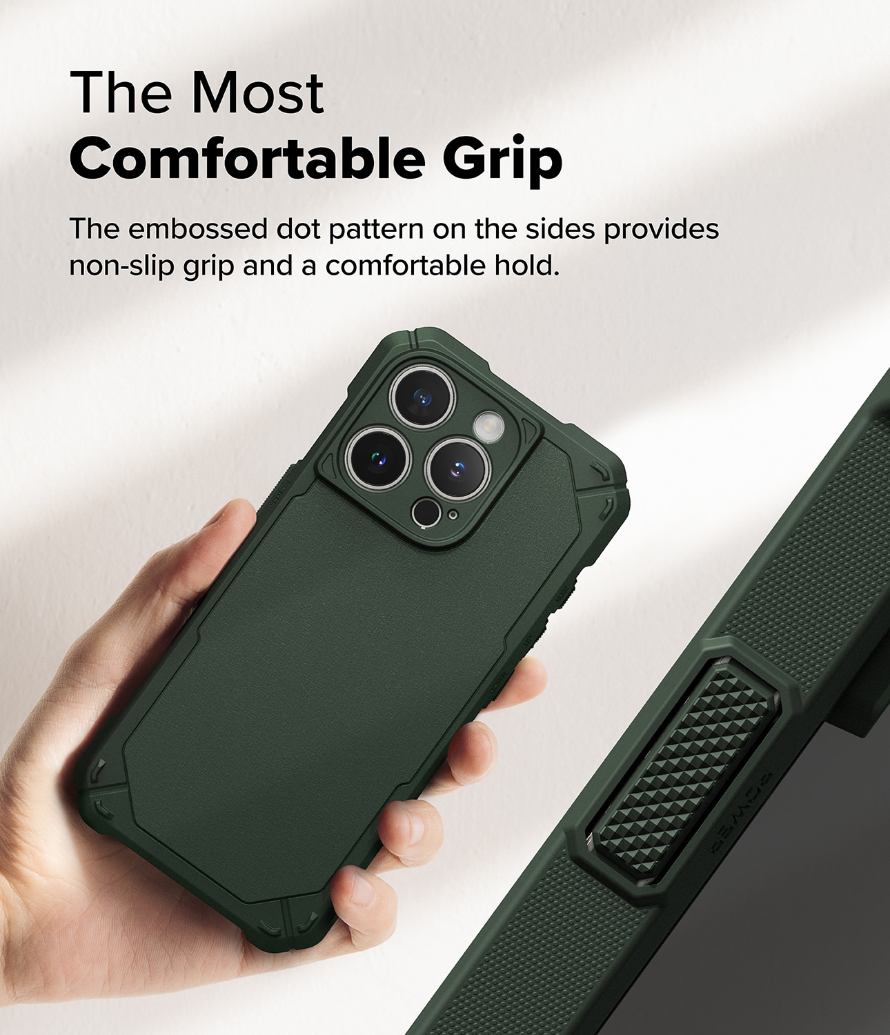 Rugged Gear Magnetic Funda iPhone 16 Pro Max Dark Green