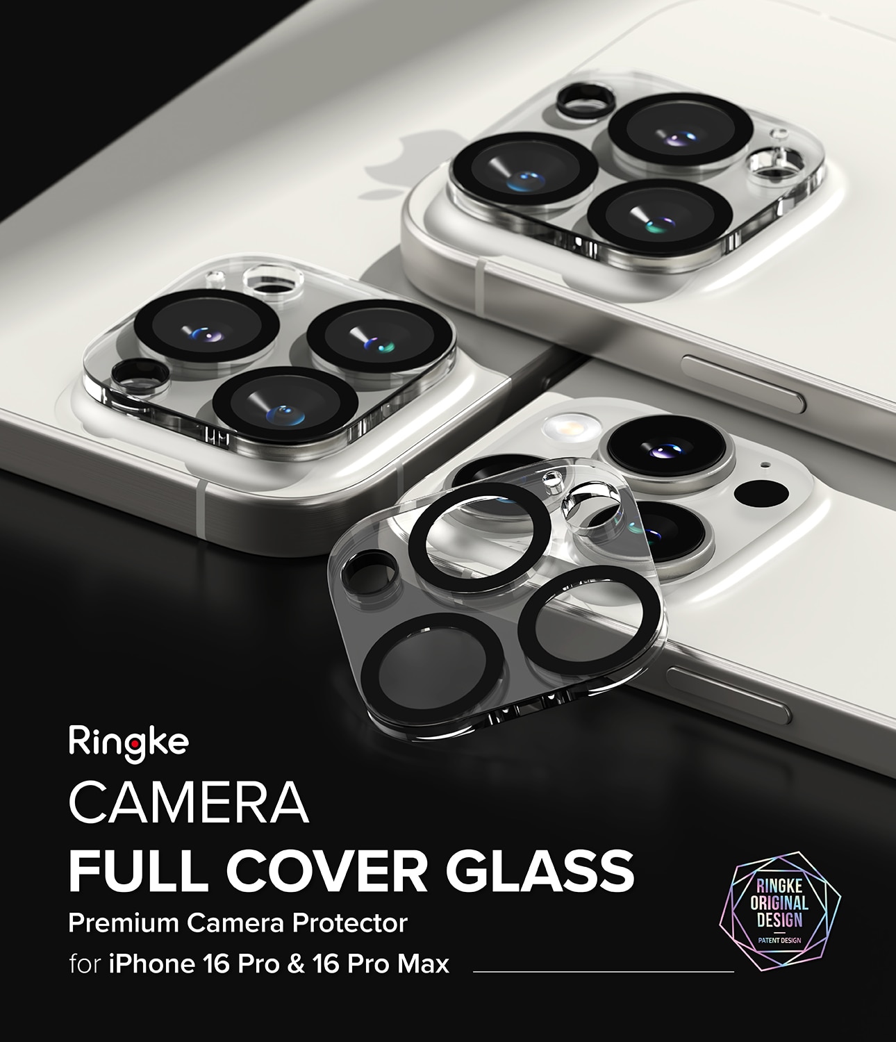 Camera Protector Glass (2 piezas) iPhone 16 Pro Max