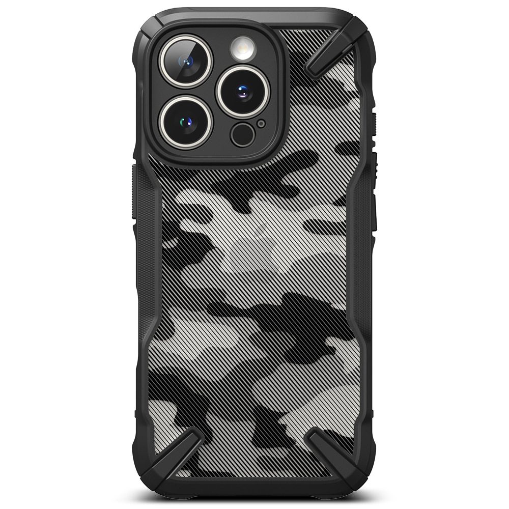 Funda Fusion X iPhone 16 Pro Max Camo Black