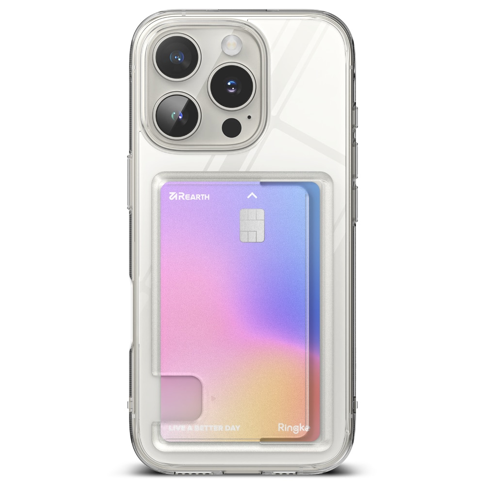 Funda Fusion Card iPhone 16 Pro Max transparente