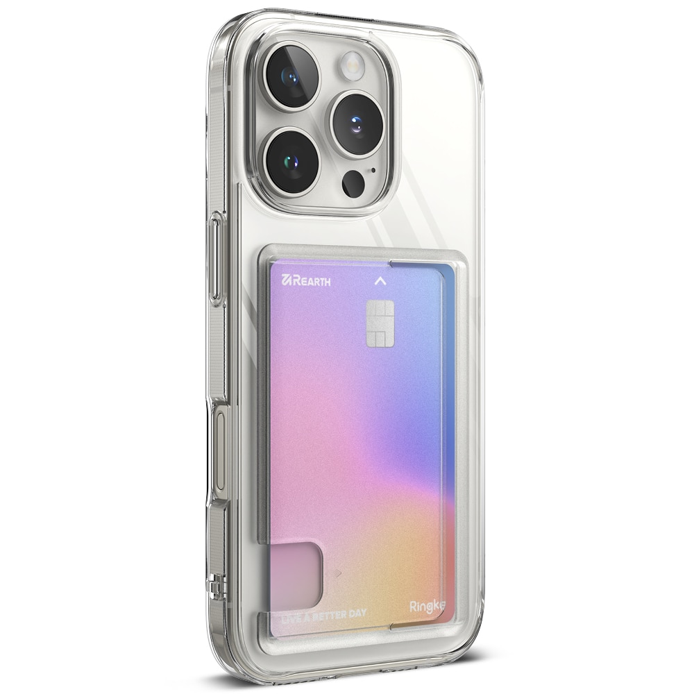 Funda Fusion Card iPhone 16 Pro Max transparente