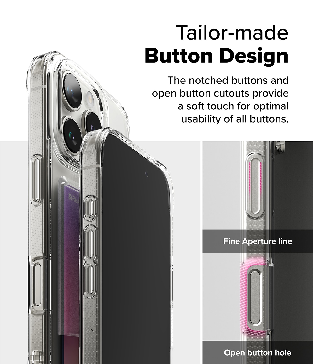 Funda Fusion Card iPhone 16 Pro transparente