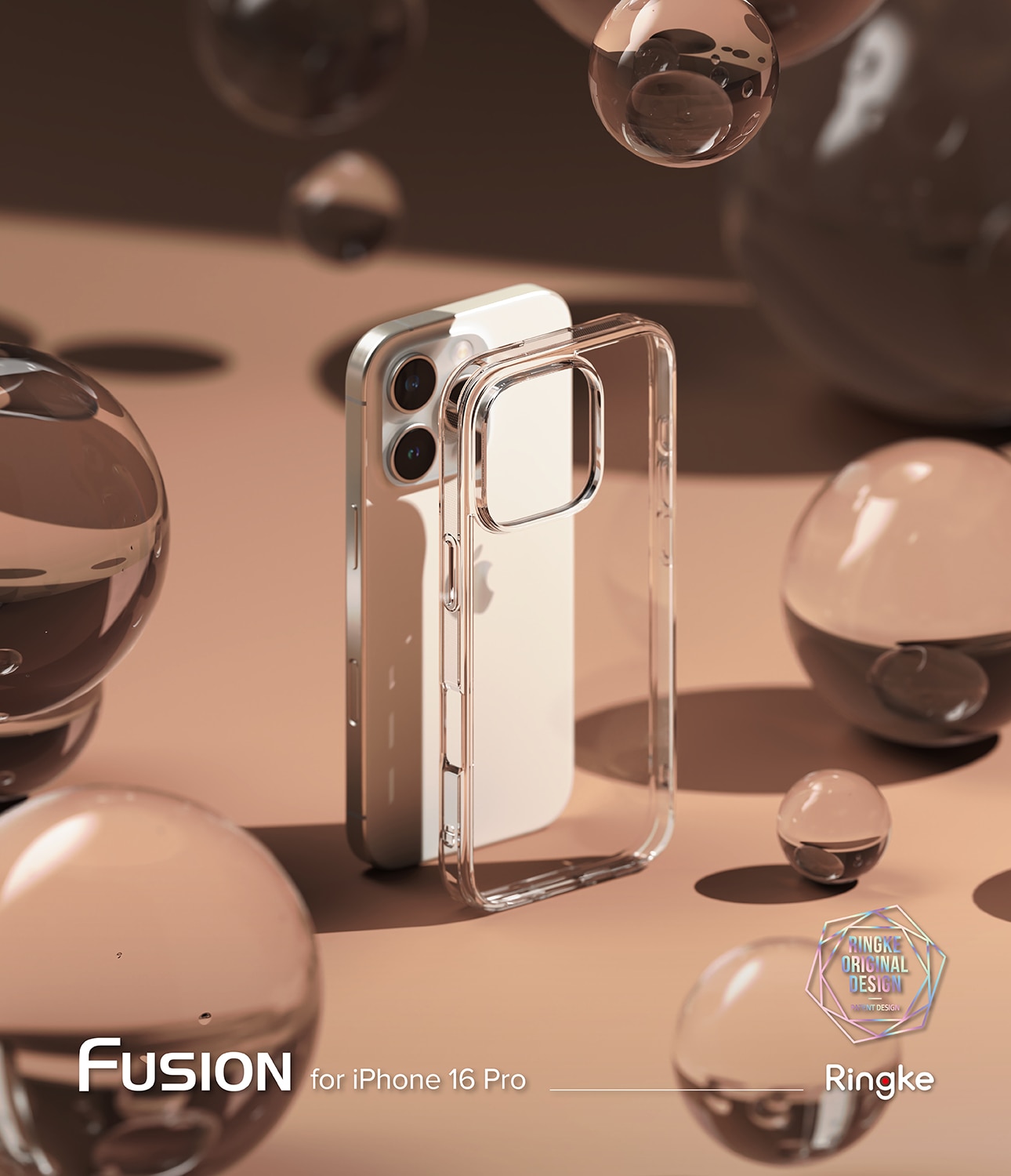 Funda Fusion iPhone 16 Pro Clear