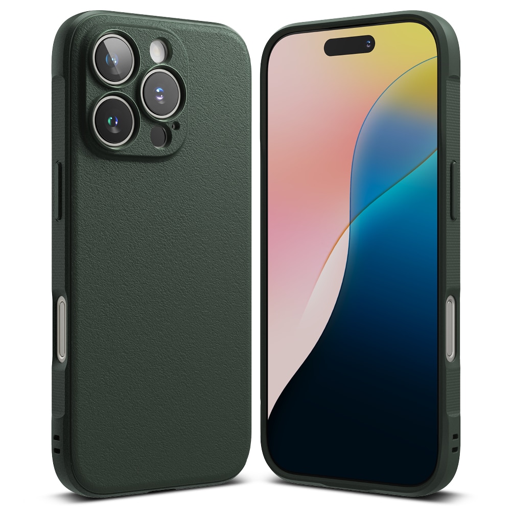 Funda Onyx iPhone 16 Pro Dark Green