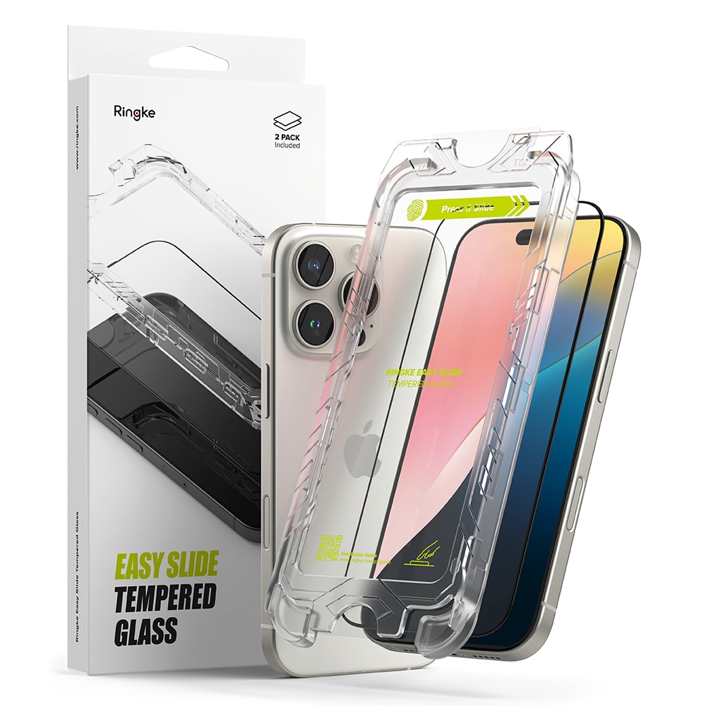 Easy Slide Glass (2 piezas) iPhone 16 Pro