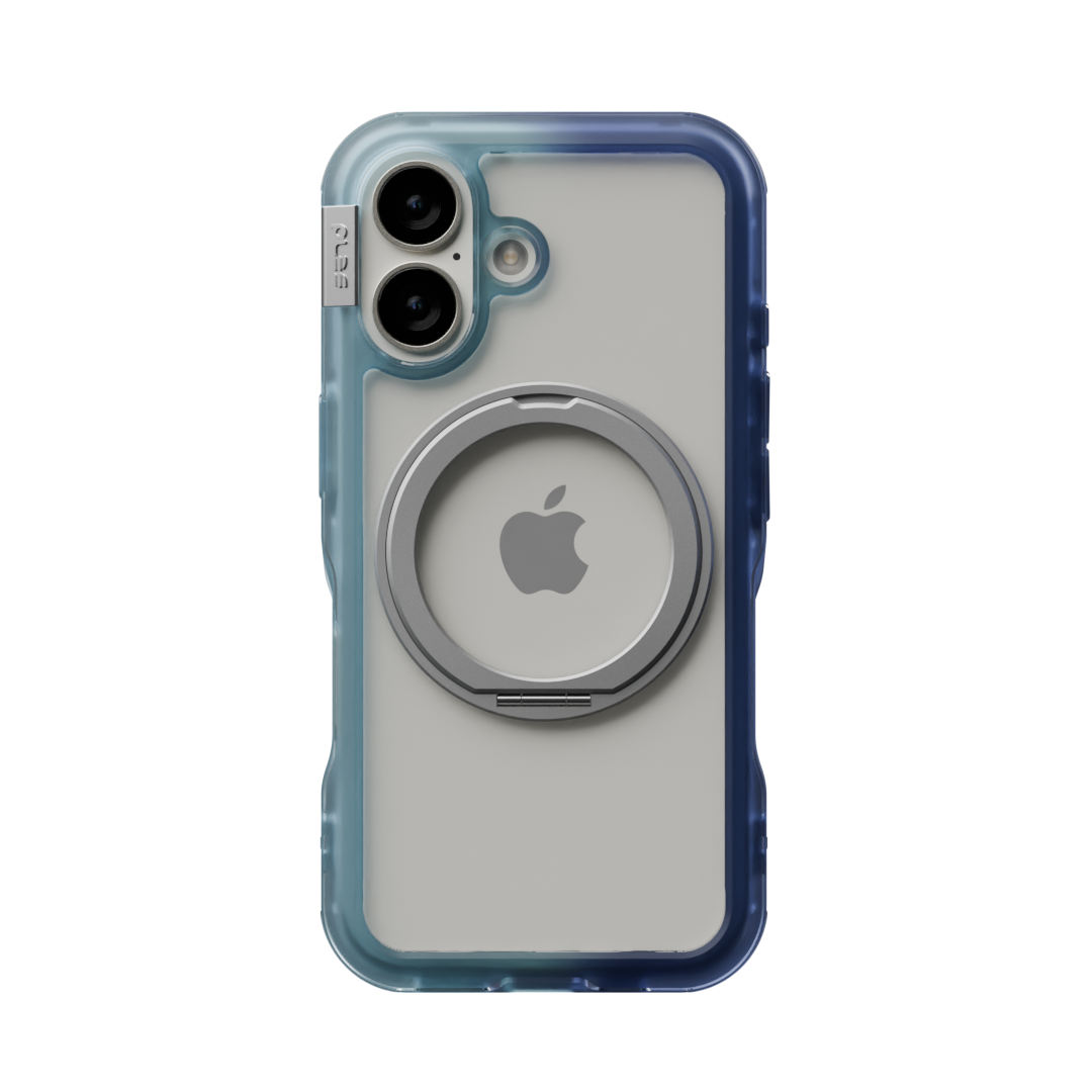 Arche Funda con Soporte MagSafe iPhone 16 Blue/Future Dusk