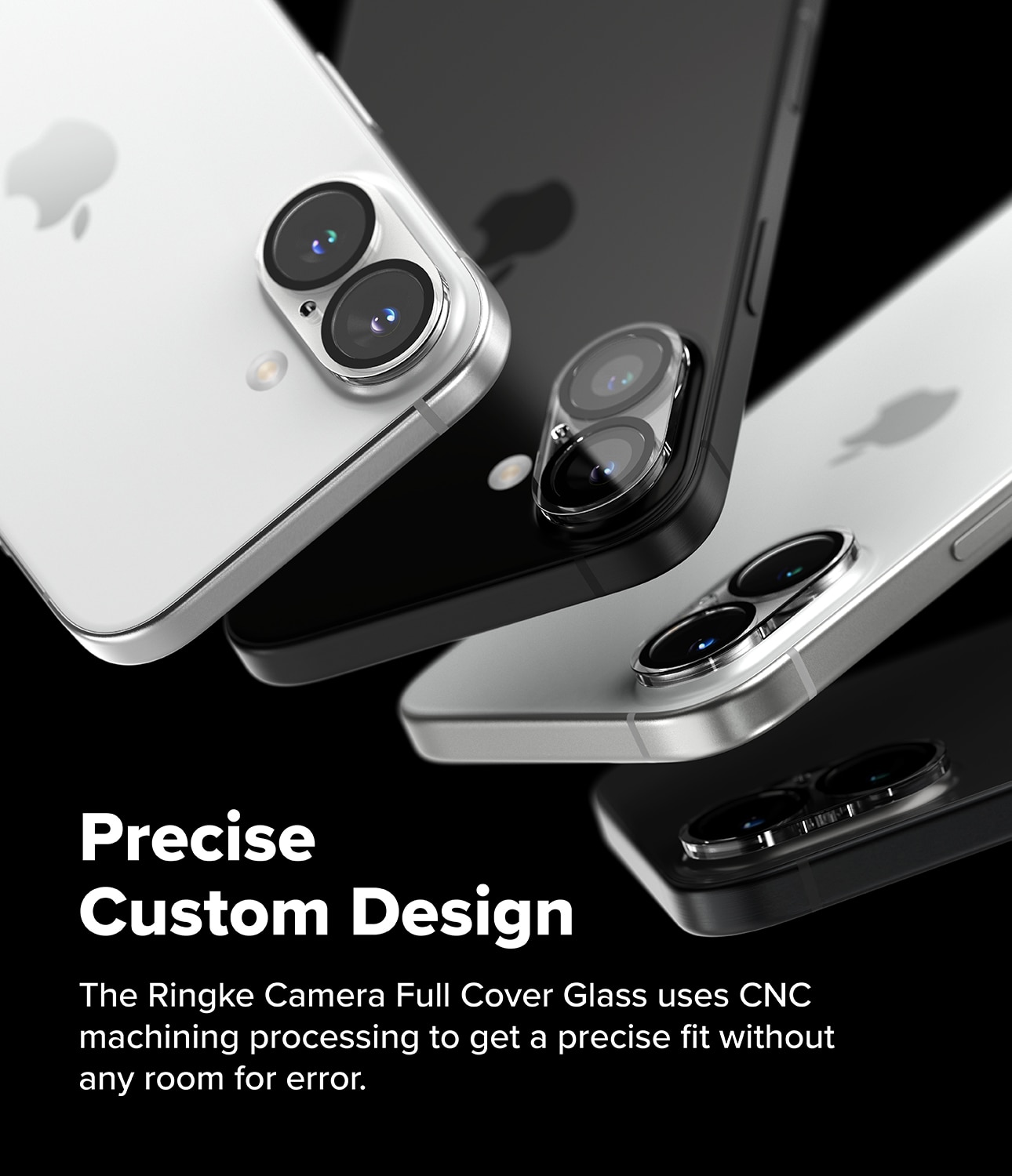 Camera Protector Glass (2 piezas) iPhone 16 Plus