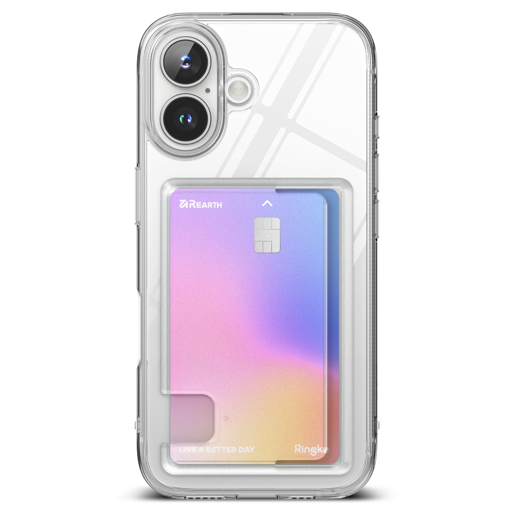 Funda Fusion Card iPhone 16 transparente