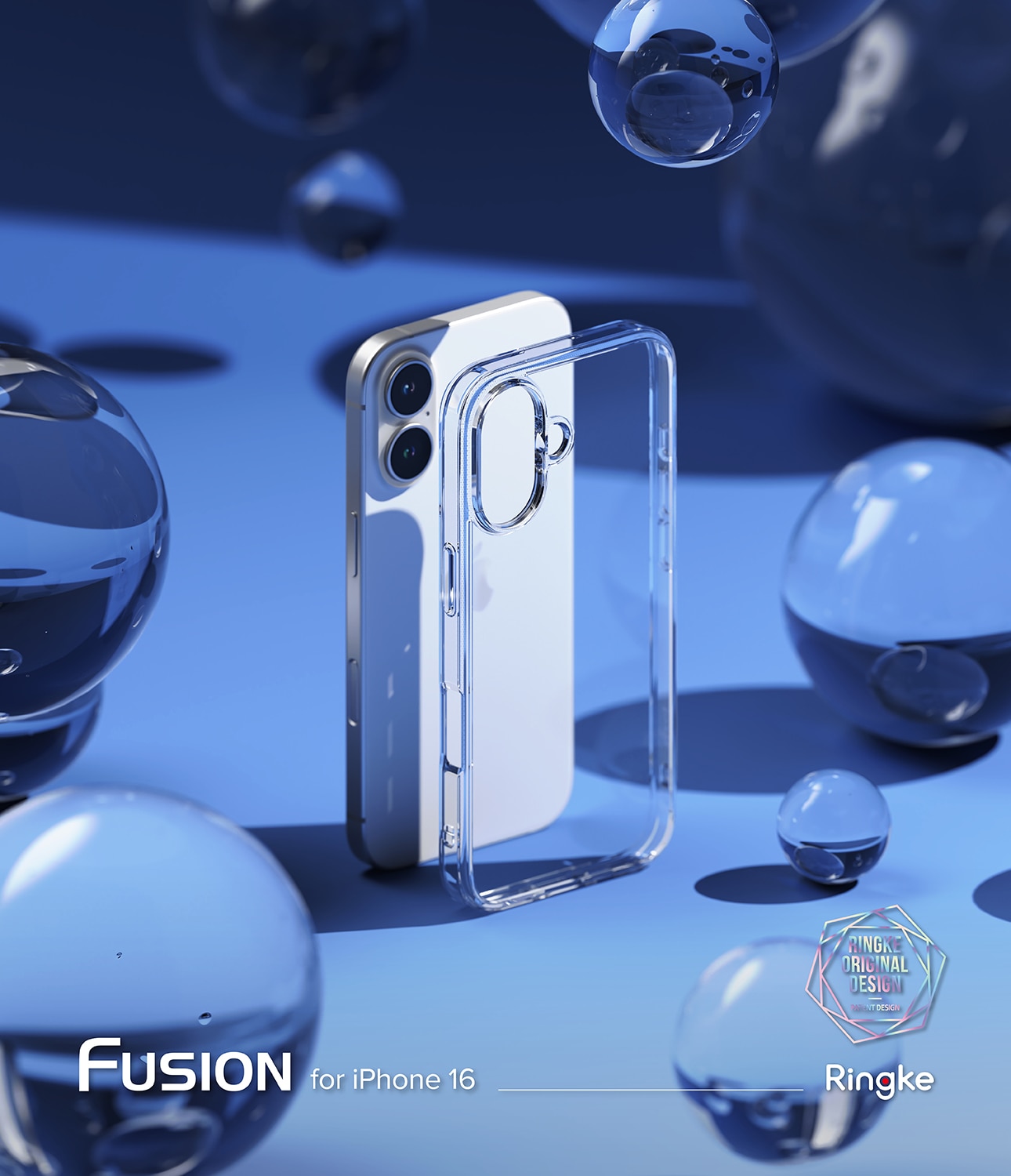 Funda Fusion iPhone 16 Clear