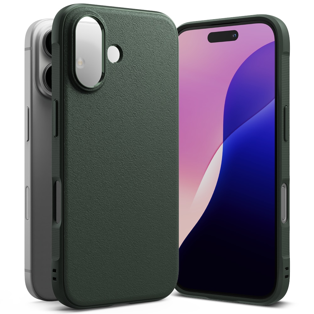 Funda Onyx iPhone 16 Dark Green