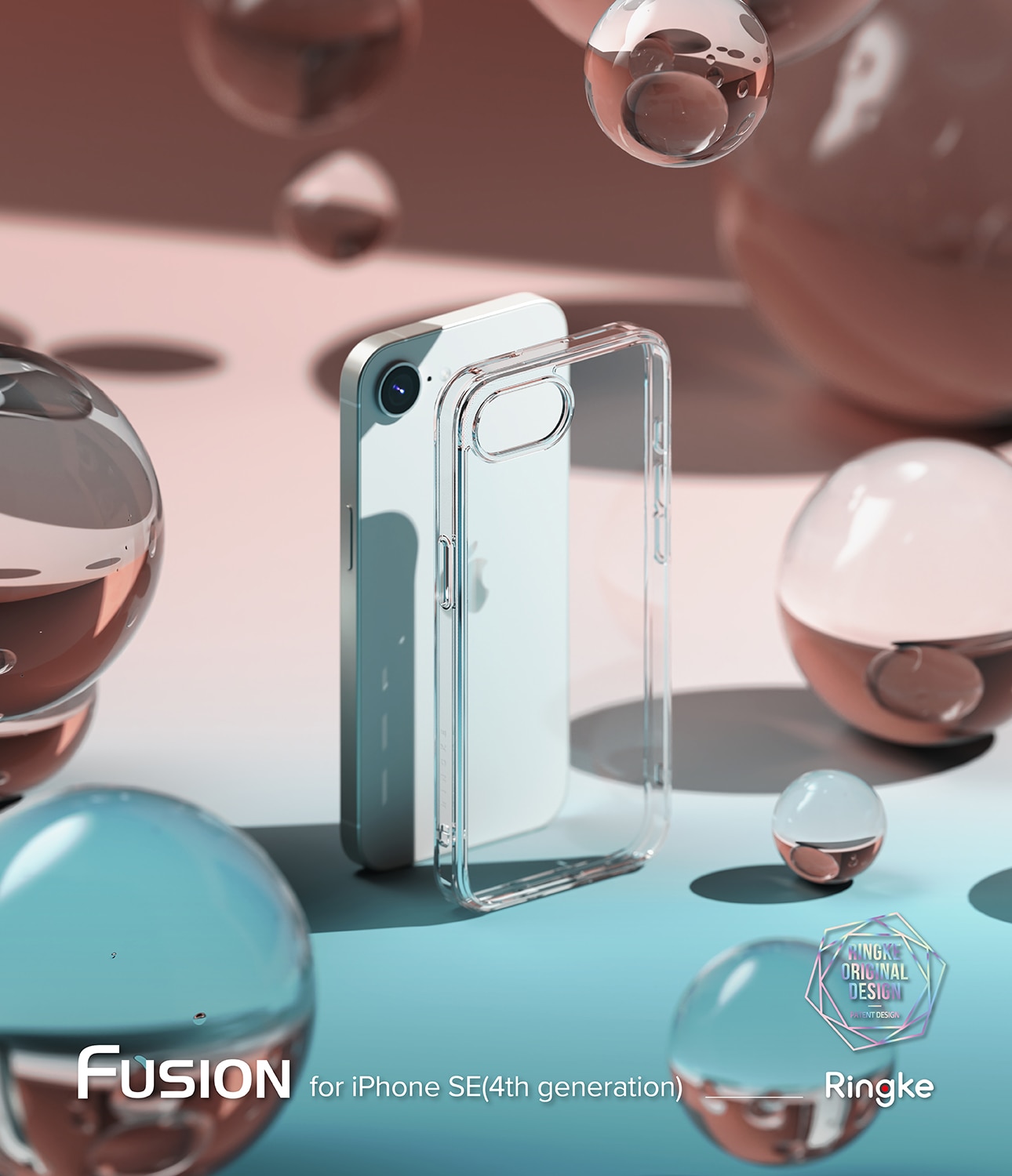 Funda Fusion iPhone SE 4 Clear