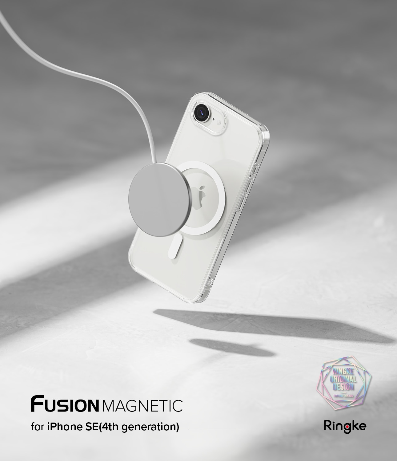 Funda Fusion Magnetic iPhone SE 4 Transparente