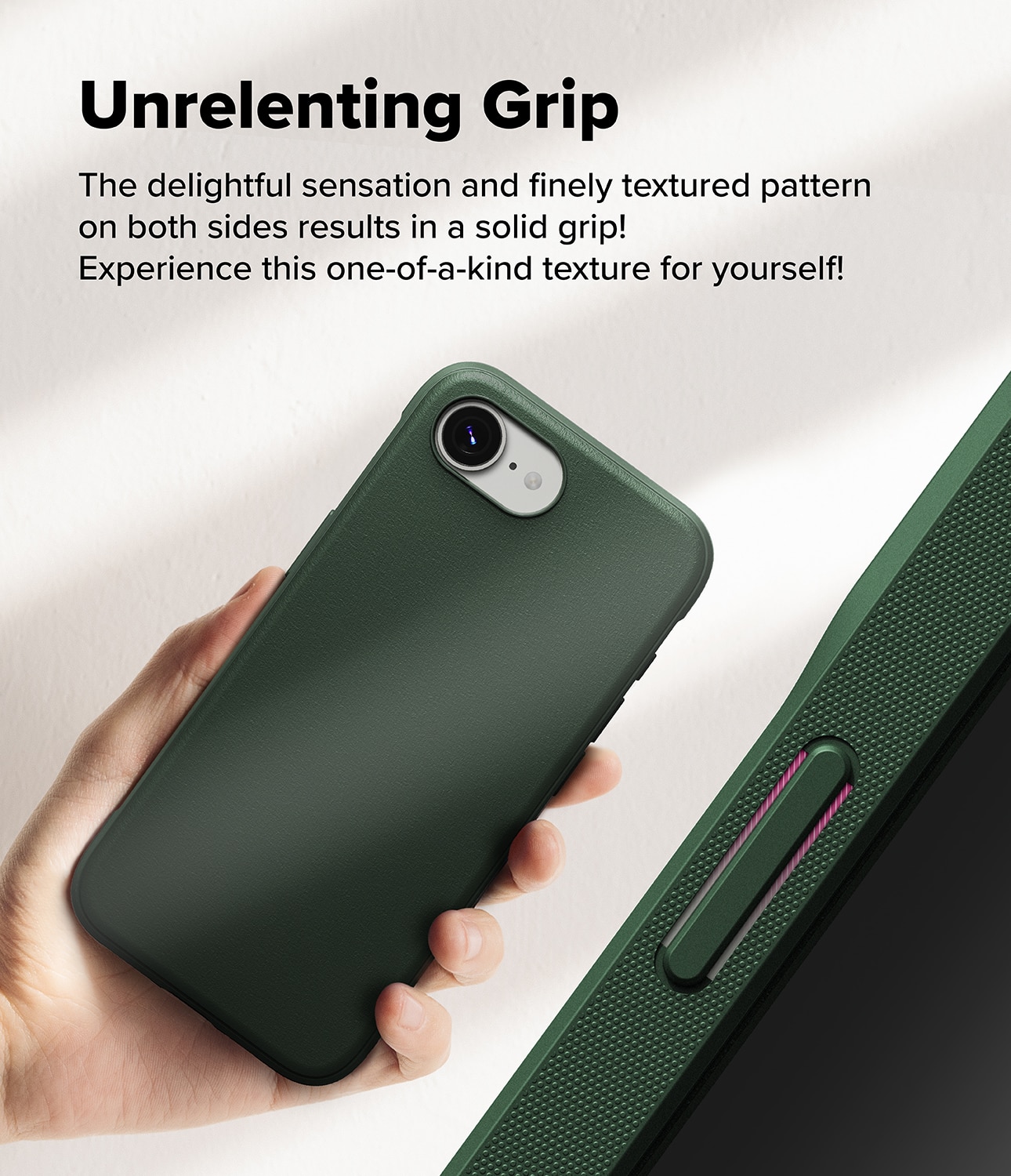 Funda Onyx iPhone SE 4 Dark Green