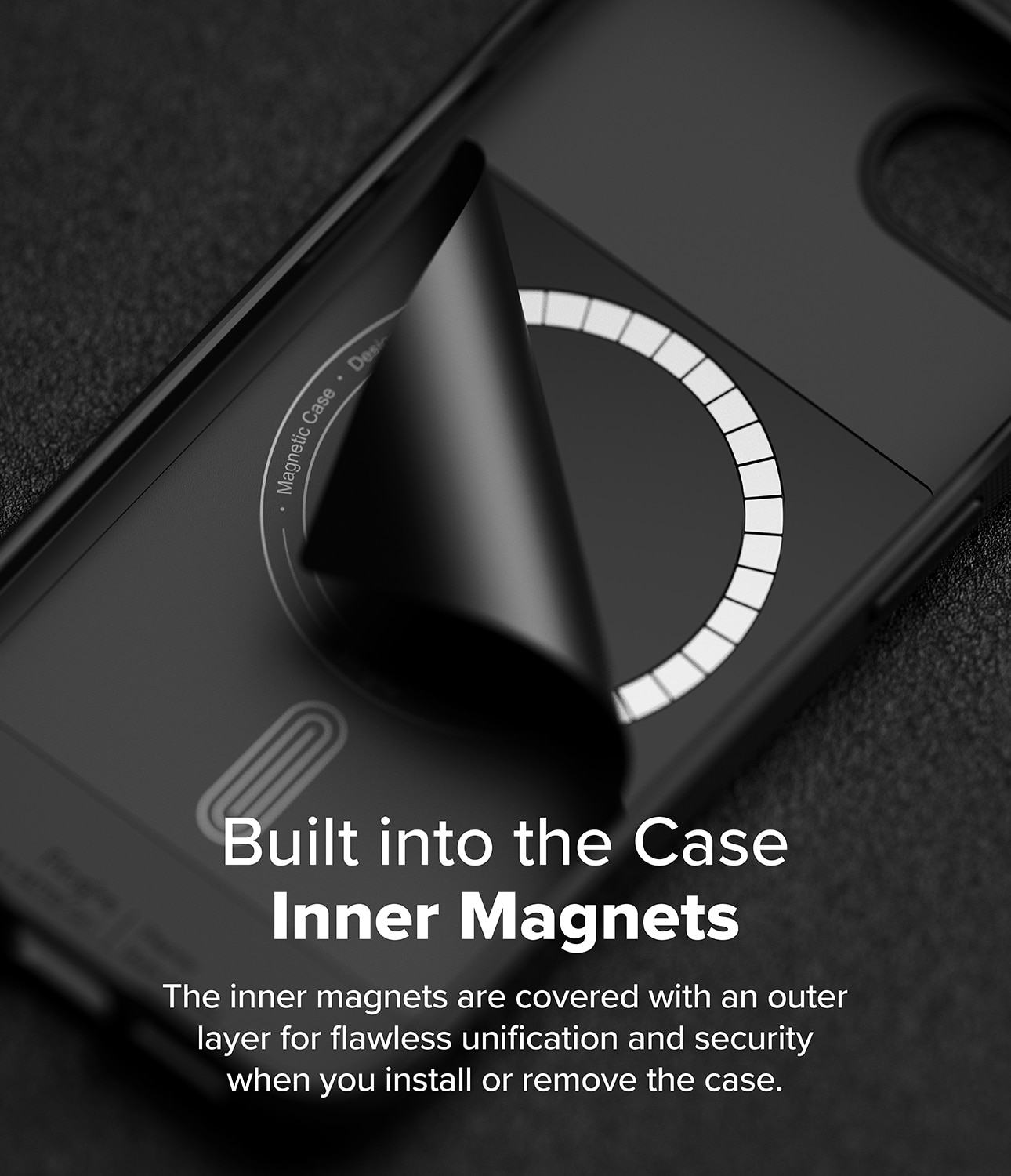 Funda Onyx Magnetic iPhone SE 4 Black