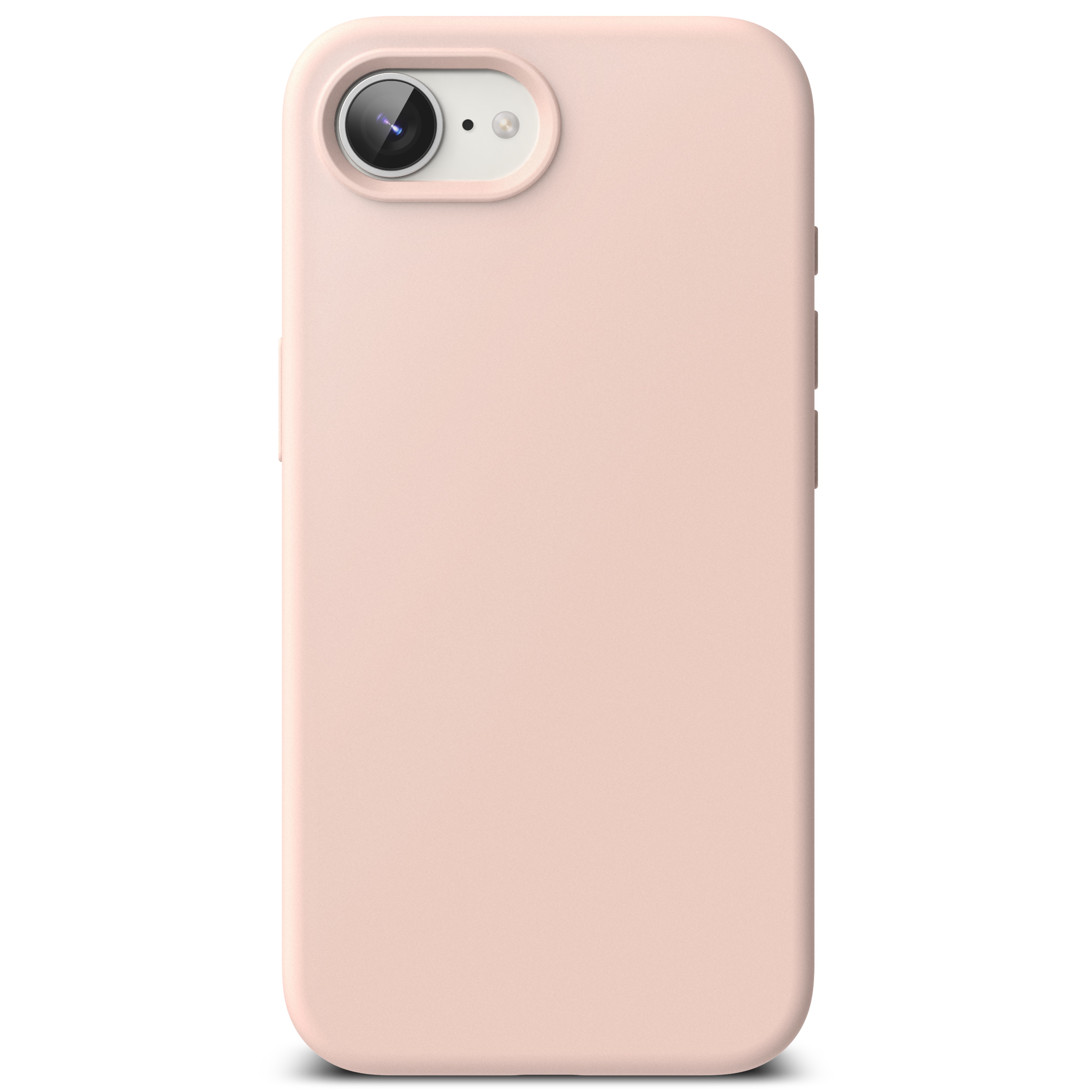 Silicone Magnetic Funda iPhone SE 4 Pink Sand