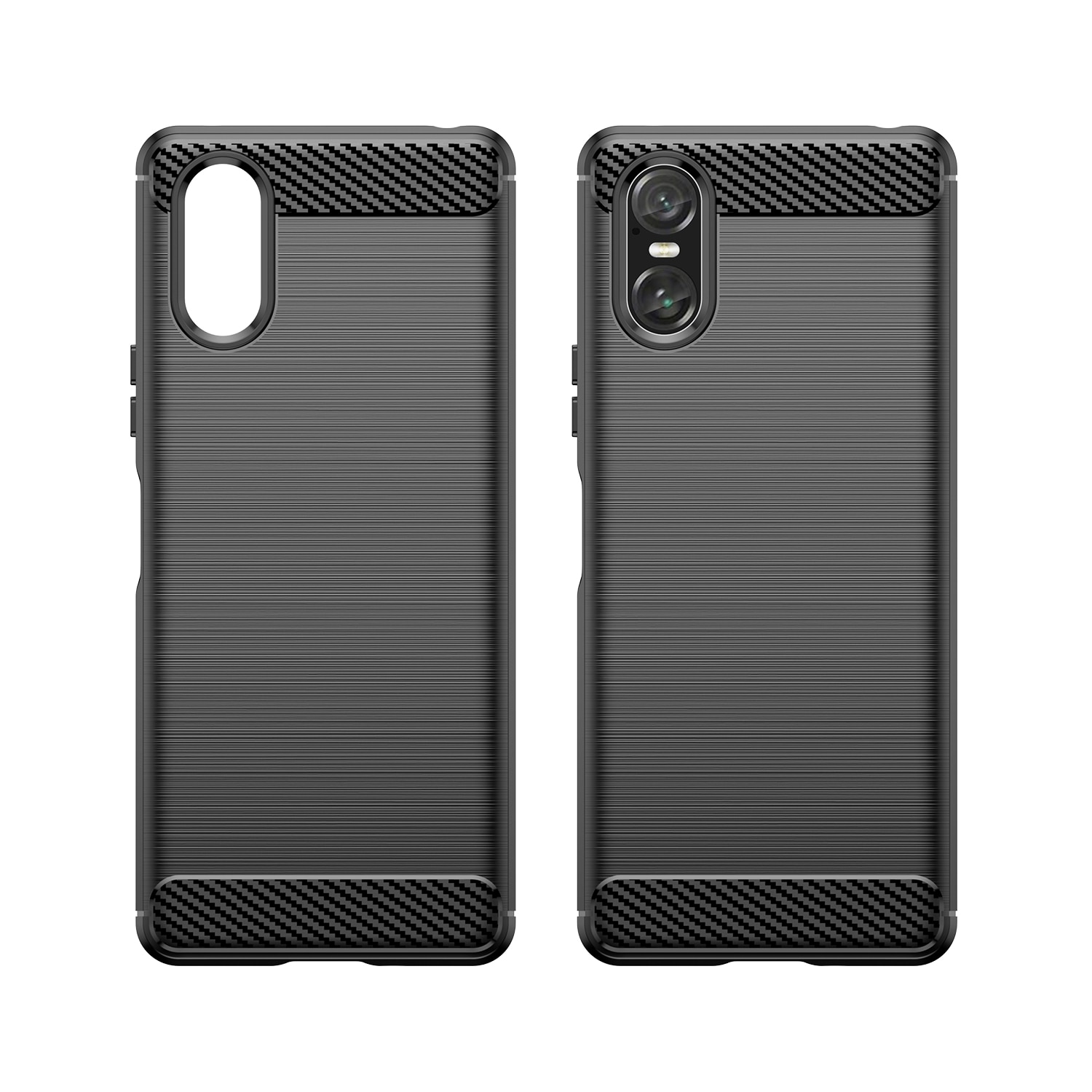 Funda TPU Brushed Sony Xperia 10 VI Black