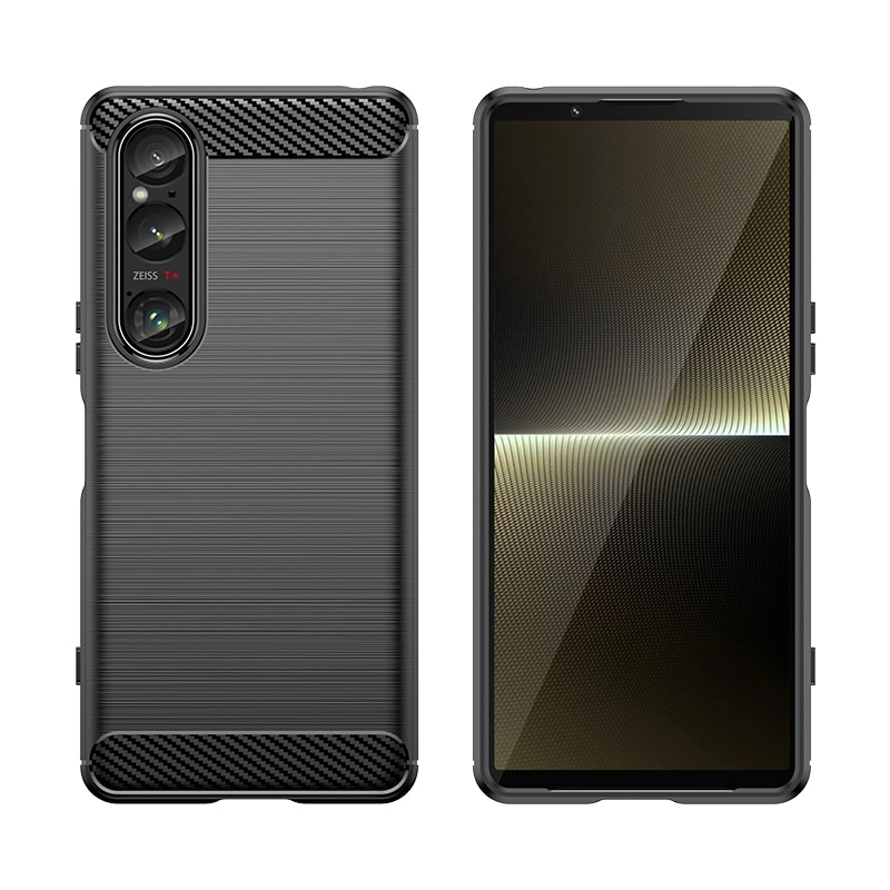 Funda TPU Brushed Sony Xperia 1 VI Black