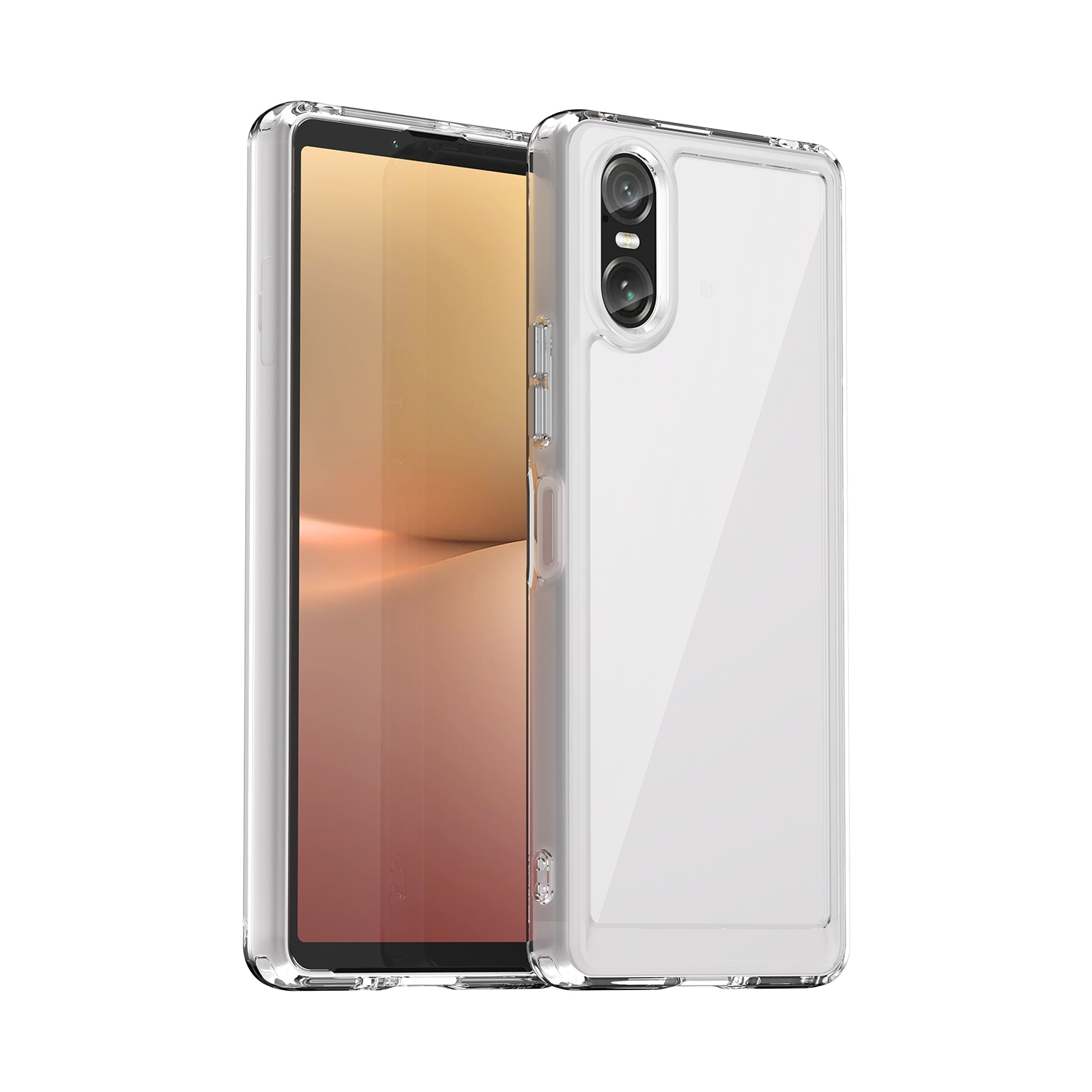 Funda híbrida para Sony Xperia 10 VI transparente