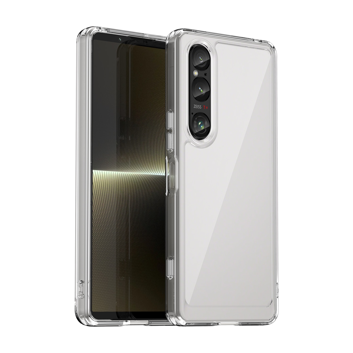 Funda híbrida para Sony Xperia 1 VI transparente